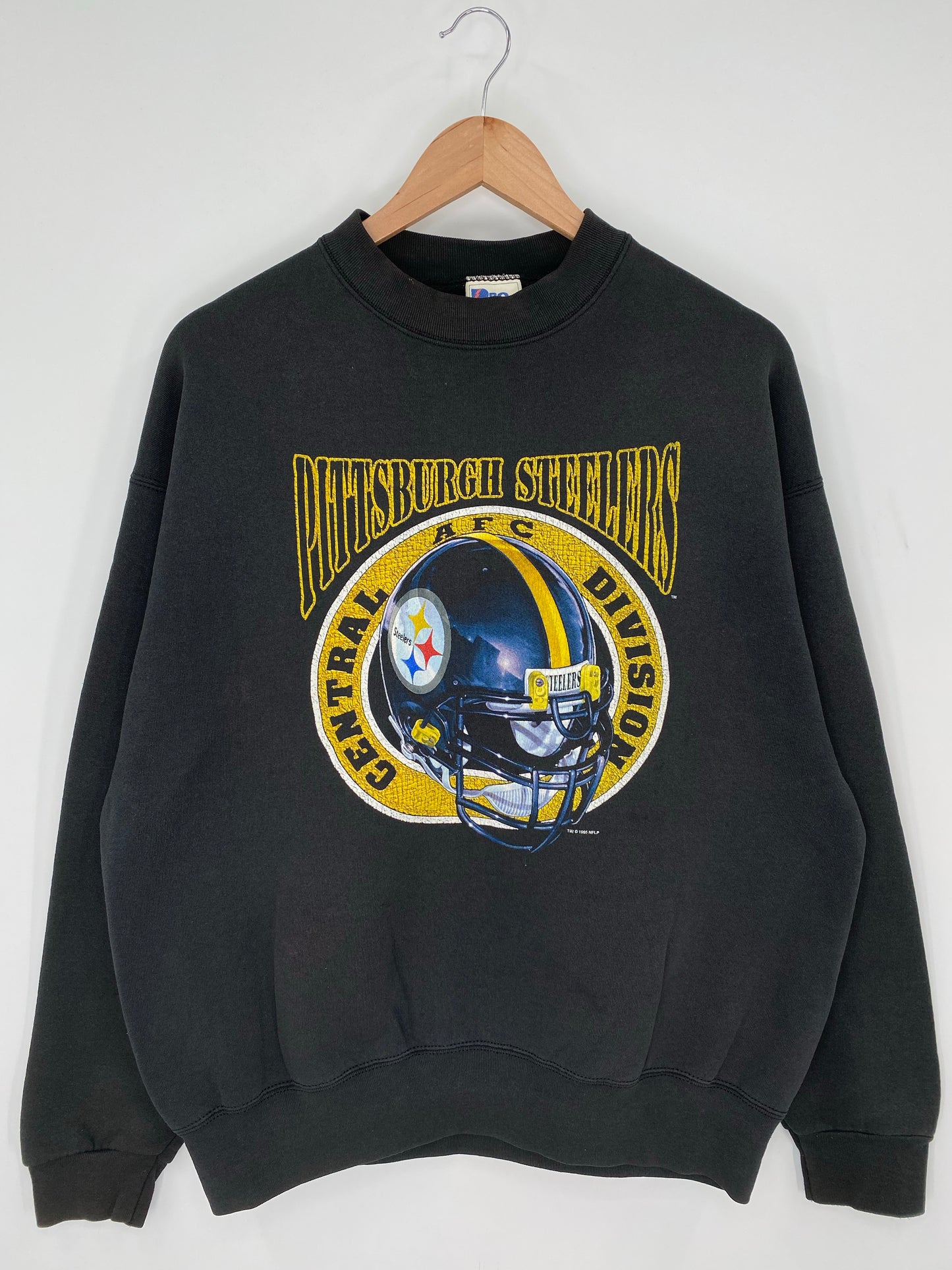 1995 PITTSBURGH STEELERS Made in USA Size XL Vintage NFL Sweat-Shirts/ K9339