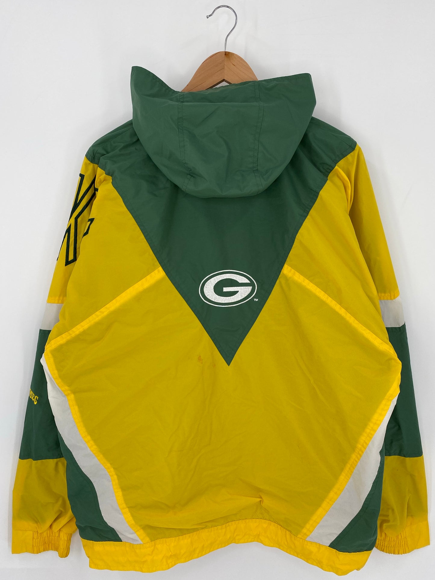 90’s PACKERS Size L NFL Nylon Jacket  / K5926