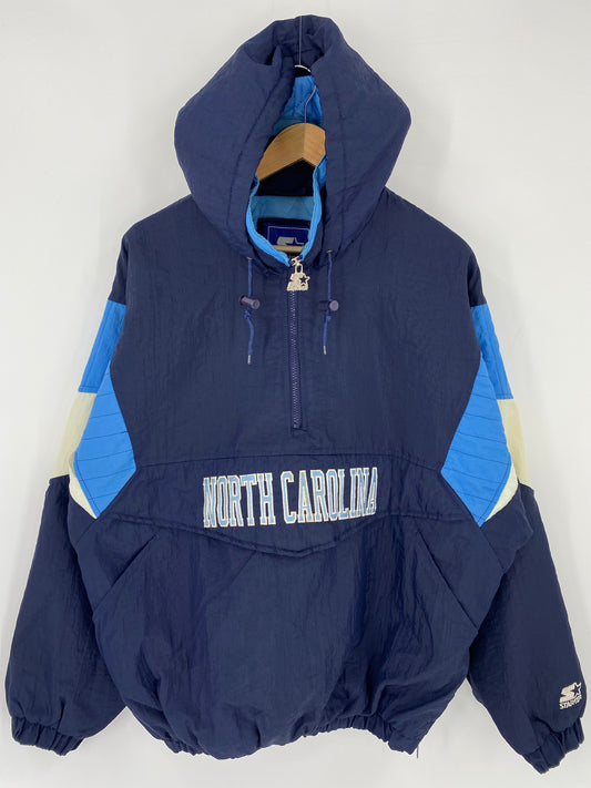 90’s STARTER x NORTH CAROLINA Size L Nylon Jacket / K6908