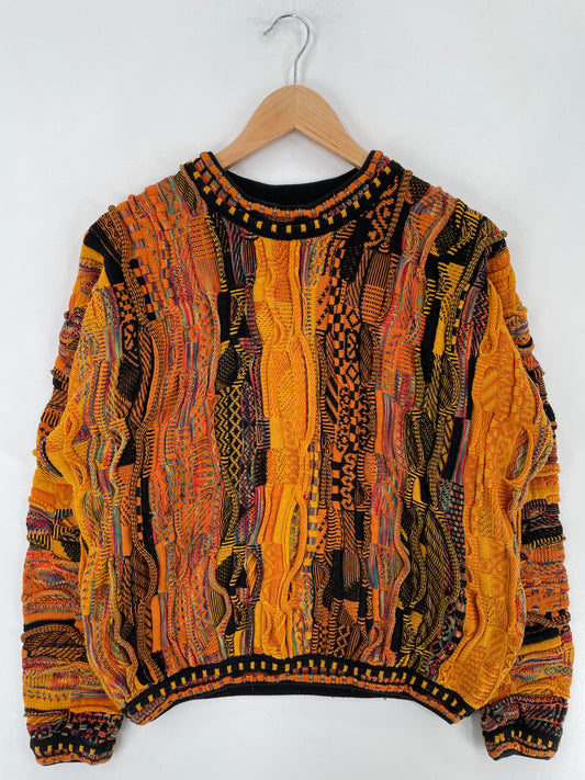 Vintage COOGI Style Size S Cotton Knit Sweater / E4574K