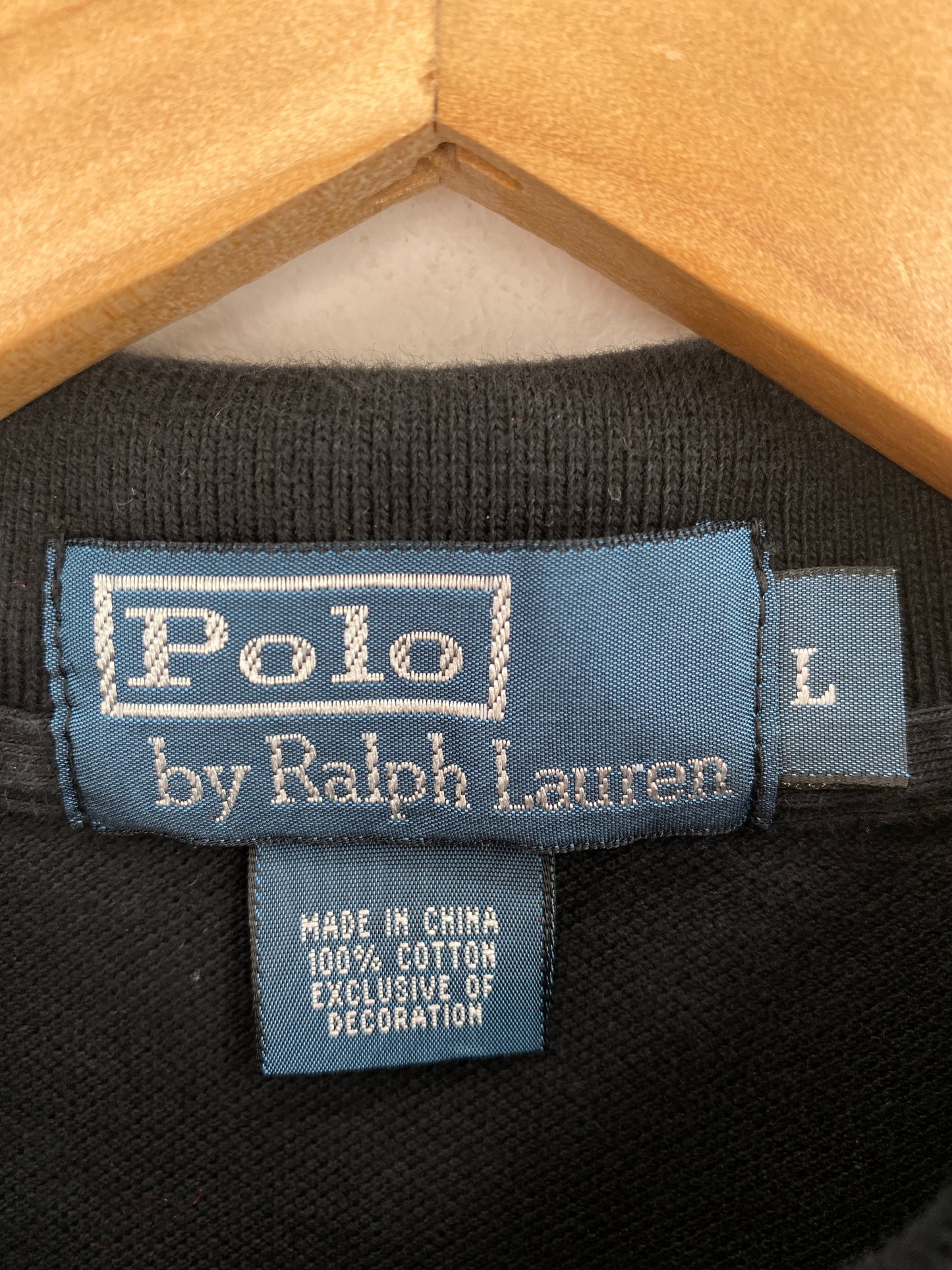 90’s POLO RALPH LAUREN Size L Vintage Polo Shirt / E6213
