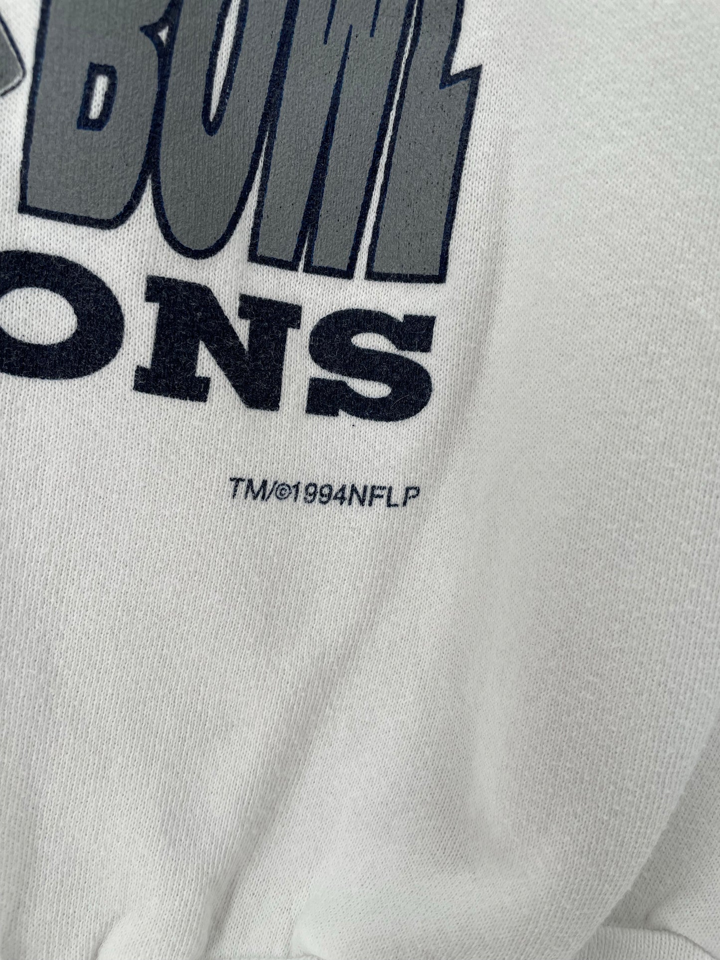 1994 DALLAS COWBOYS Made in USA Size L Vintage NFL Sweat-Shirts/ K9708