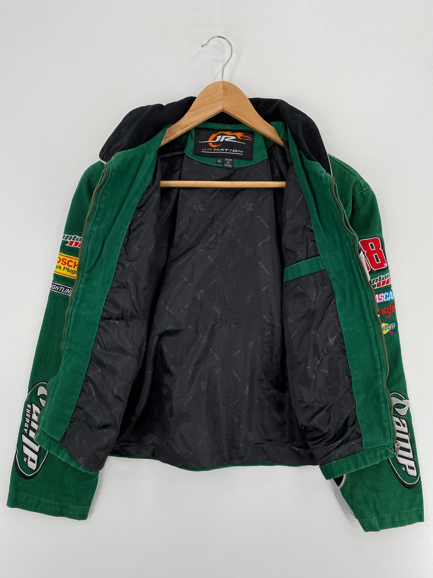 Vintage DALE EARNHARDT JR. Size Ladies.XL Racing Jacket / A6401