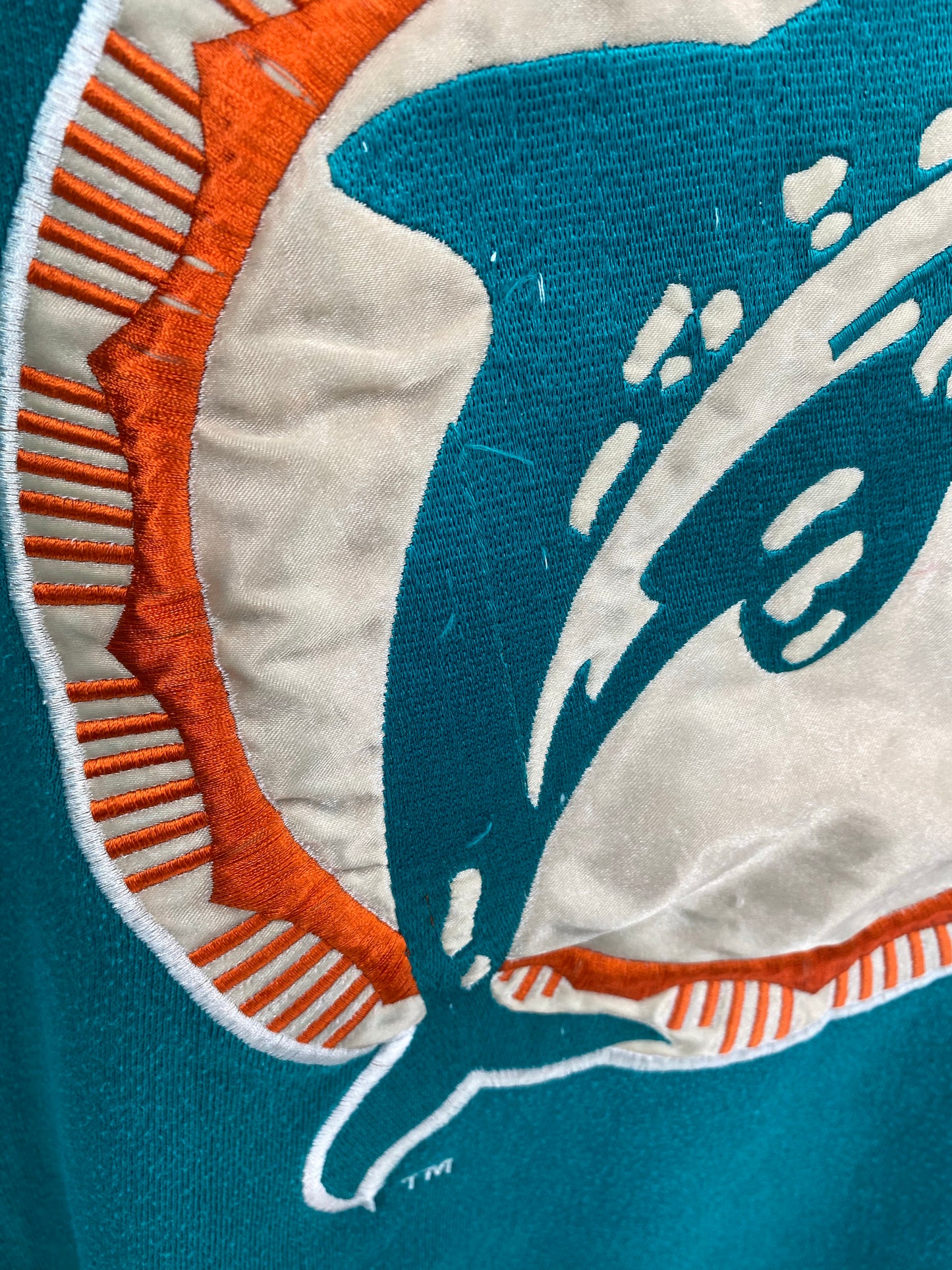 90’s STARTER x MIAMI DOLPHINS Size L NFL Sweat-Shirt/ K7685