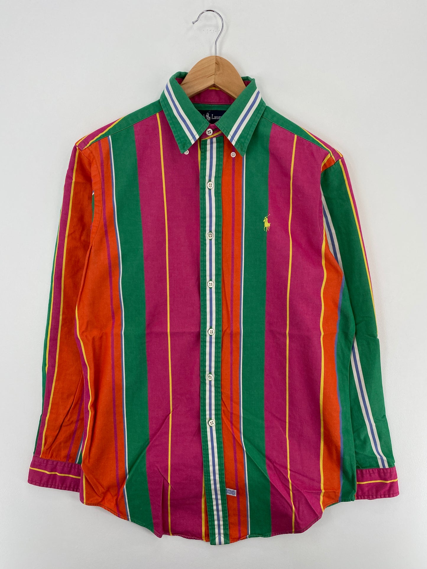 90’s RALPH LAUREN Size S Vintage Button-Down Shirt / A4268