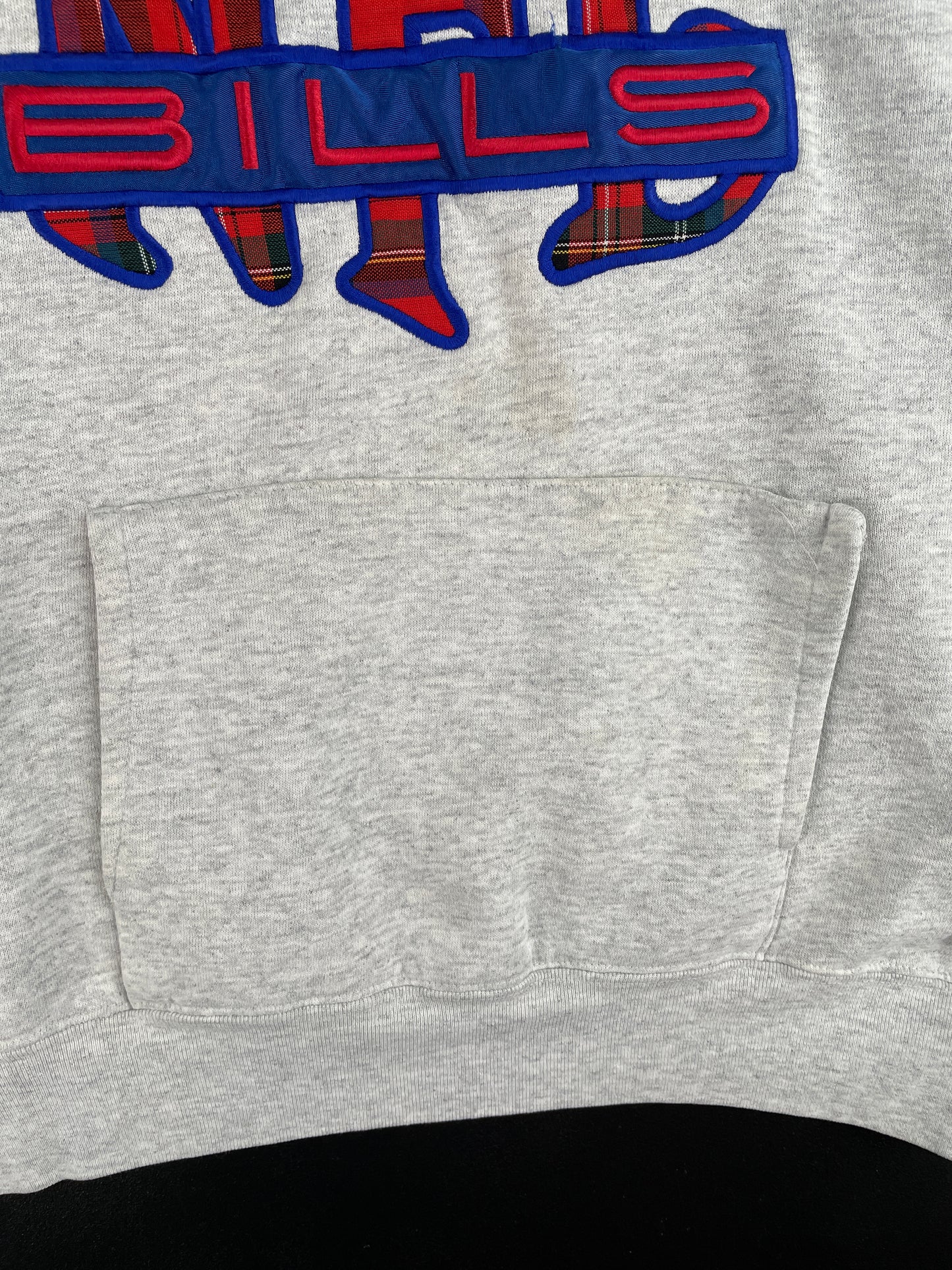 90's BUFFALO BILLS Made in USA Size M Vintage NFL Hoodie Sweat-Shirt / E1091