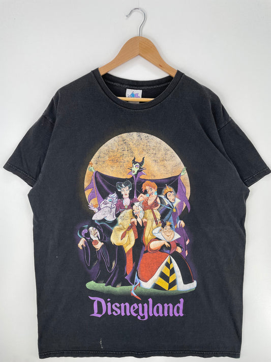 00’ DISNEY VILLAINS Made in USA Size One size (Approx.XXL) Vintage T-Shirts / A775