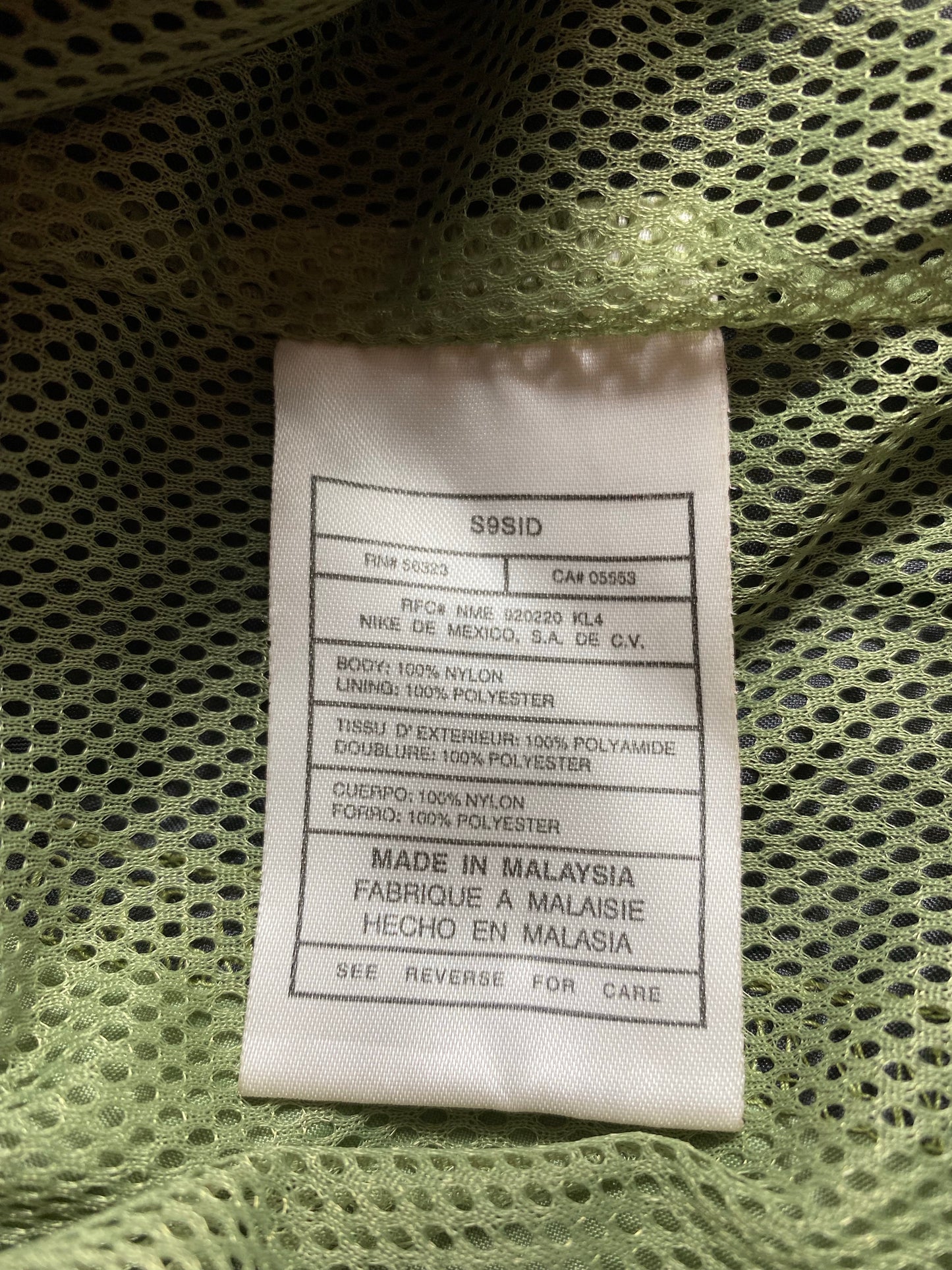 00’ NIKE Size XXL Vintage Nylon Jacket  / K4457