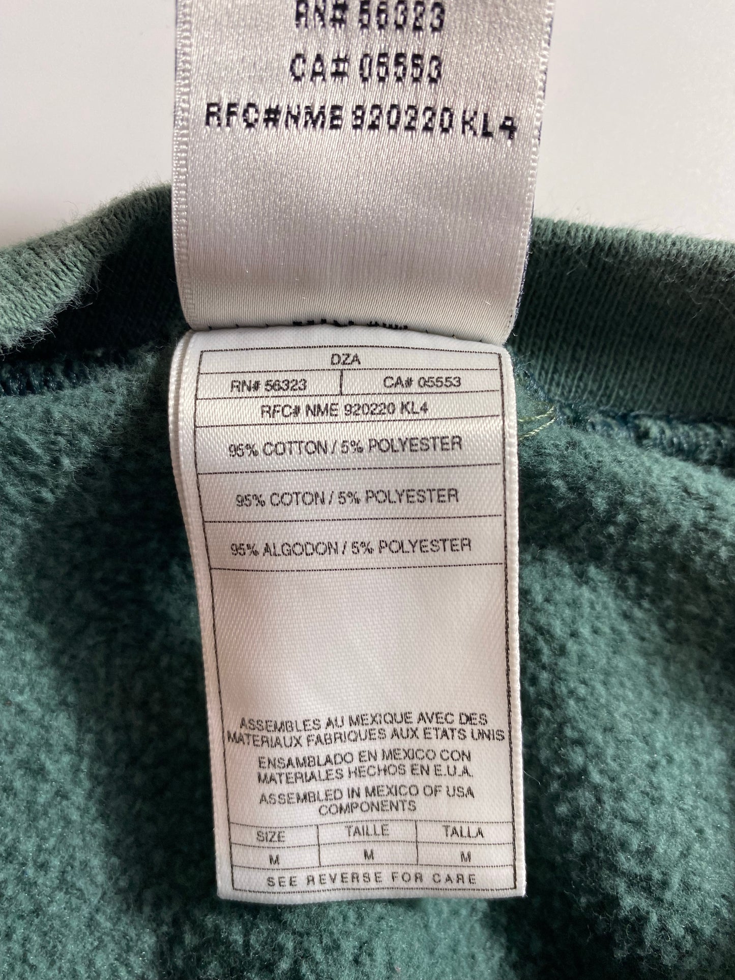 90’s NIKE MINI SWOOSH Size M Vintage Sweat-Shirt / K4452