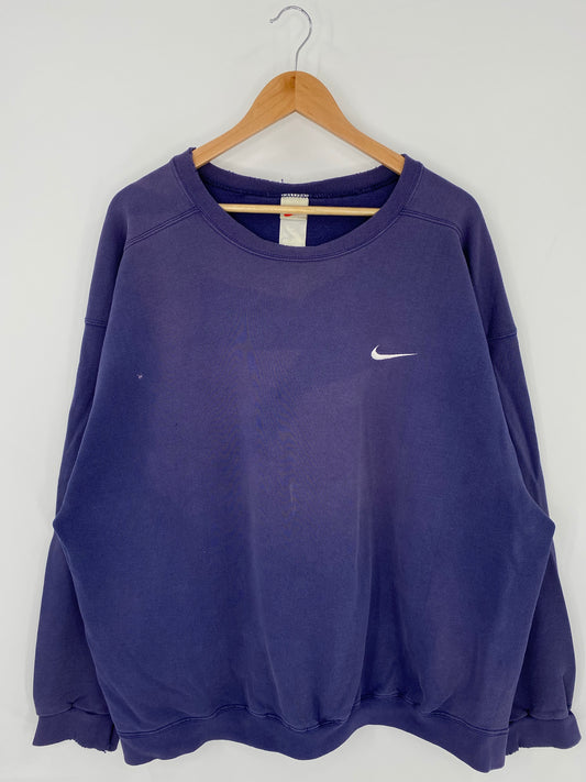90’s NIKE MINI SWOOSH Size XL Vintage Sweat-shirt / K5974
