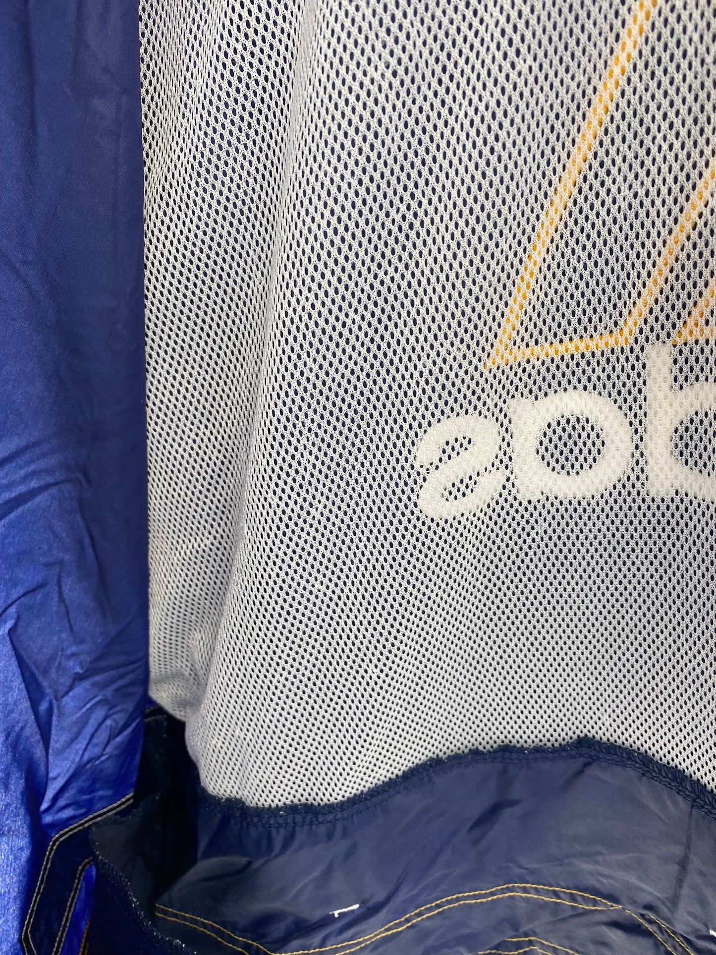 90’s ADIDAS Size L Vintage Zip-up Nylon Jacket / E1140