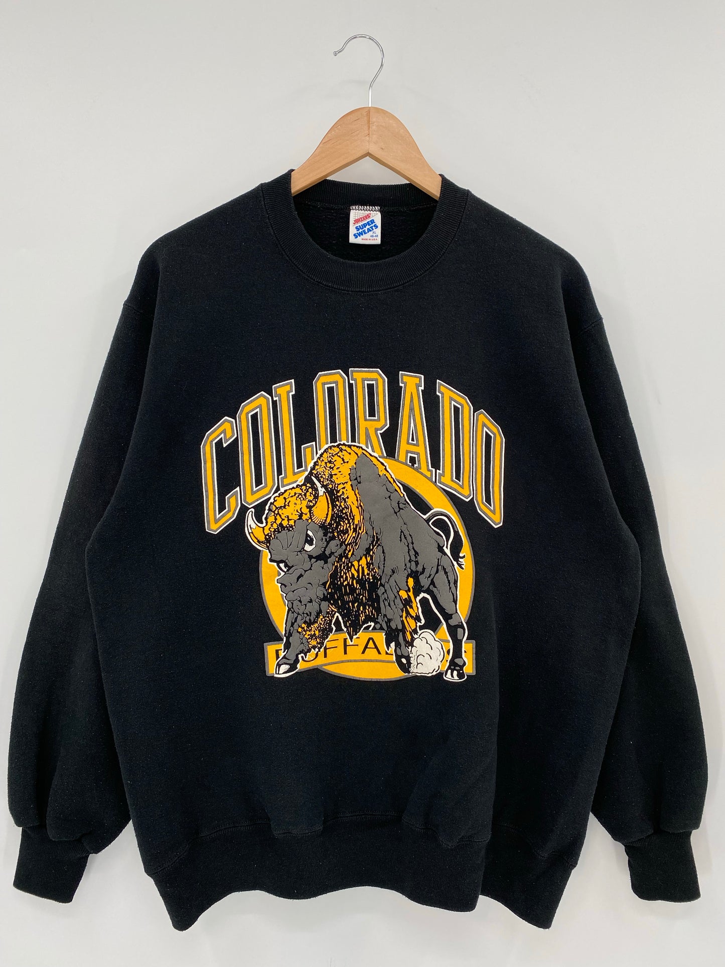 90’s COLORADO BUFFALOES Made in USA Size XL Vintage Sweat-Shirts/ K6869