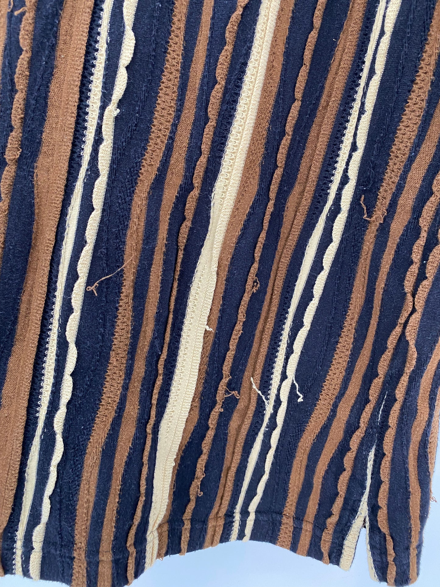 Vintage 3D COOGI- Style Size XXL Knit Polo-Shirts / K6941