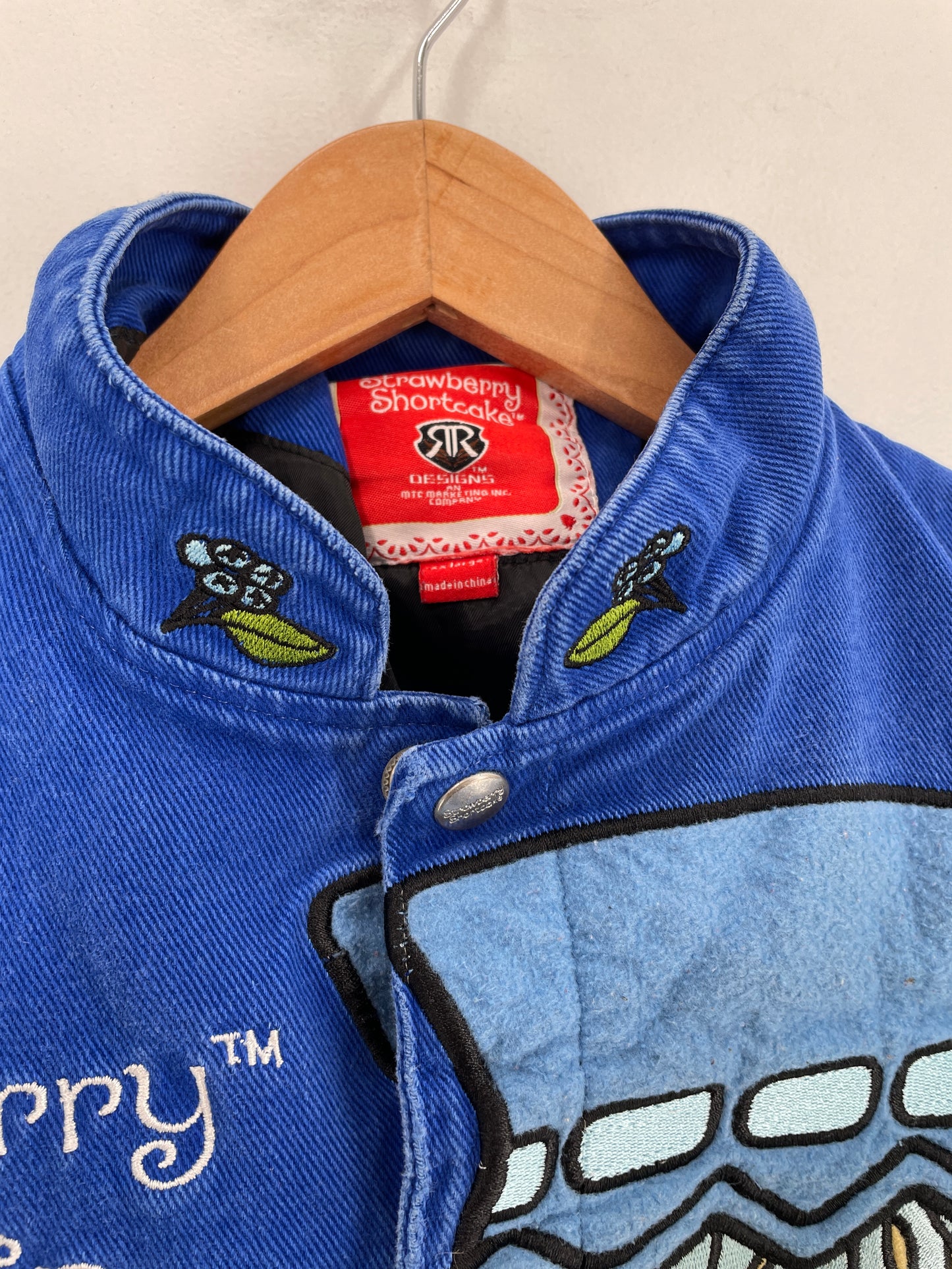 Vintage STRAWBERRY SHORTCAKE Size Kids.XXL Racing Jacket / E860