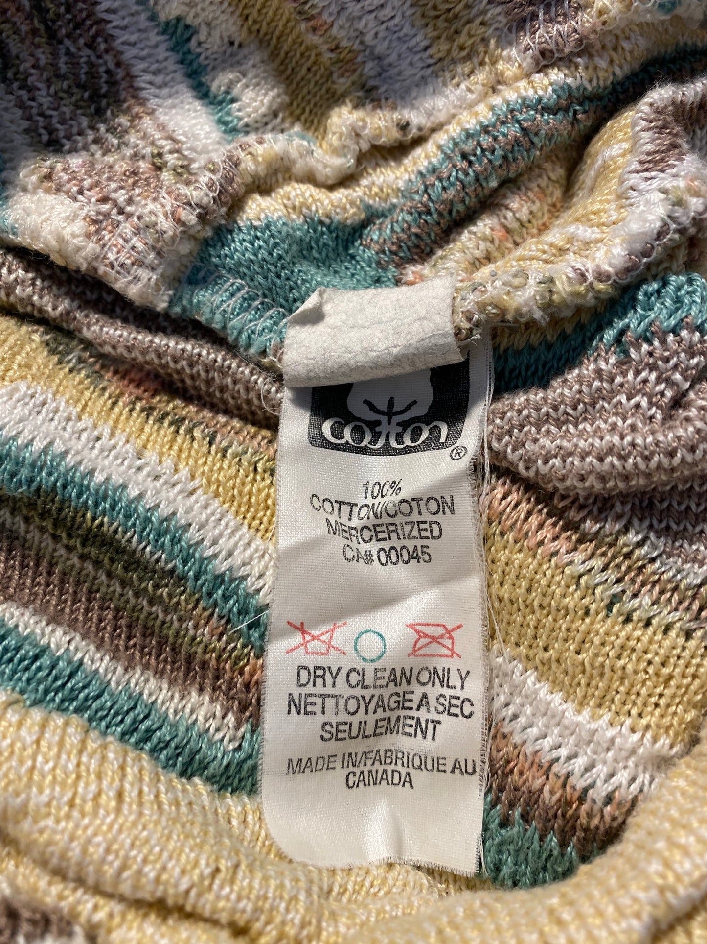 Vintage 3D COOGI- Style  Size No tag (Approx.M) Knit Sweater / K7808