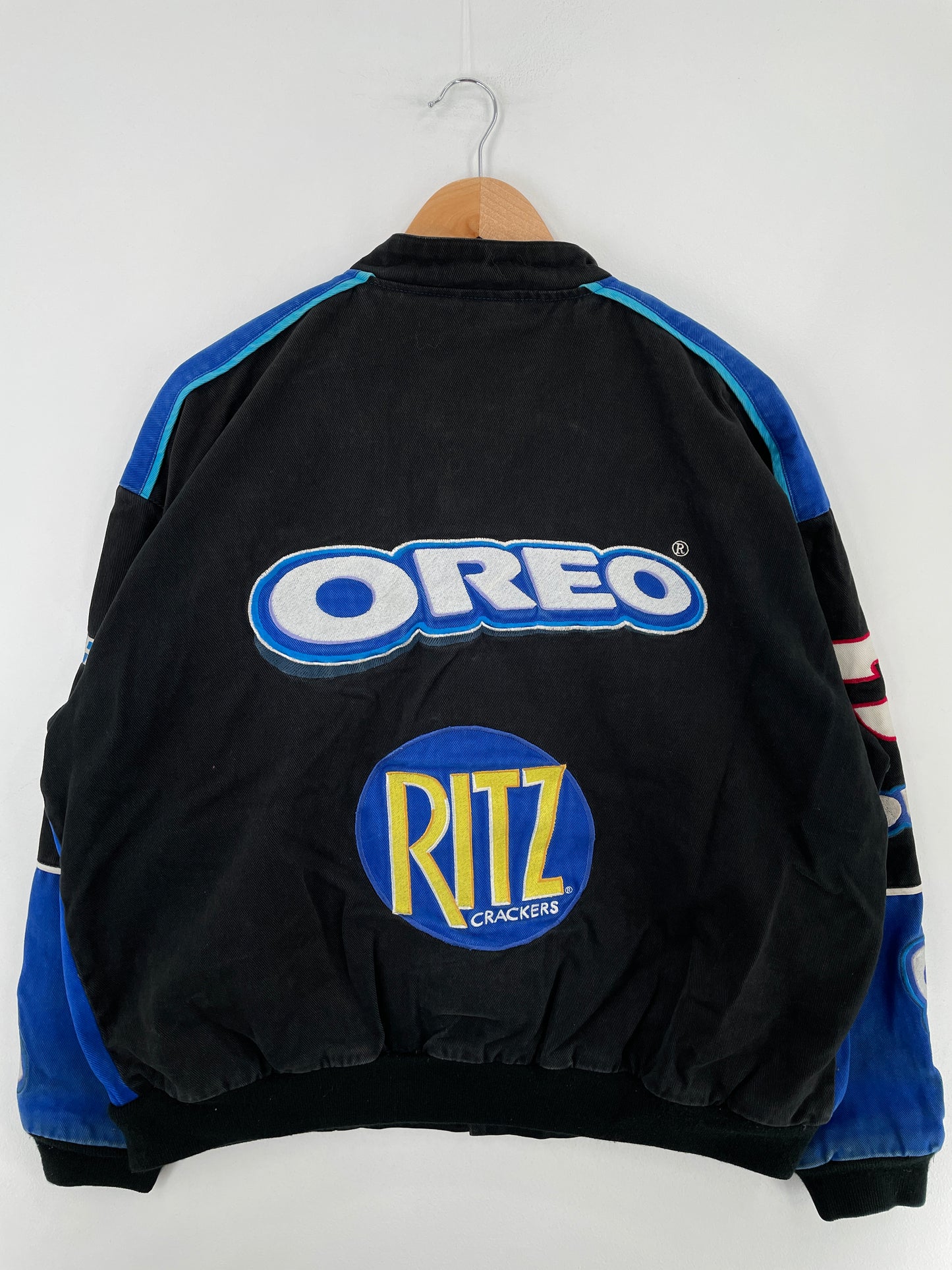 .Vintage NASCAR x OREO Size L Vintage Racing Jacket / E2765J