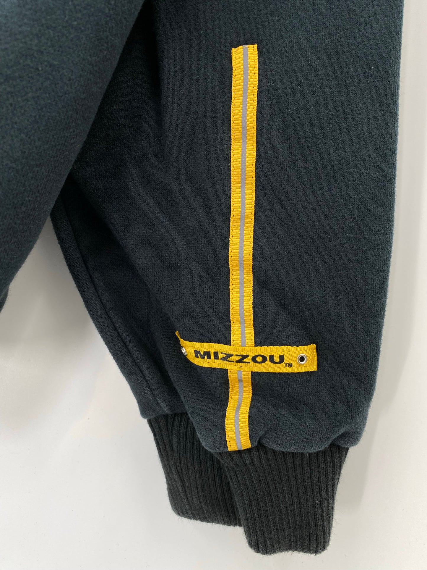 00' NIKE UNIVERSITY OF MISSOURI Size M Vintage College Zip Up Sweat-shirt / K8623