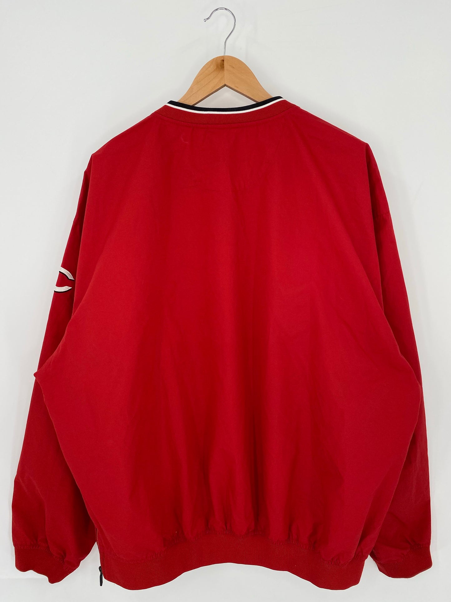 00’ NIKE CINCINNATI REDS Size XL Vintage MLB Nylon Jacket / K5964