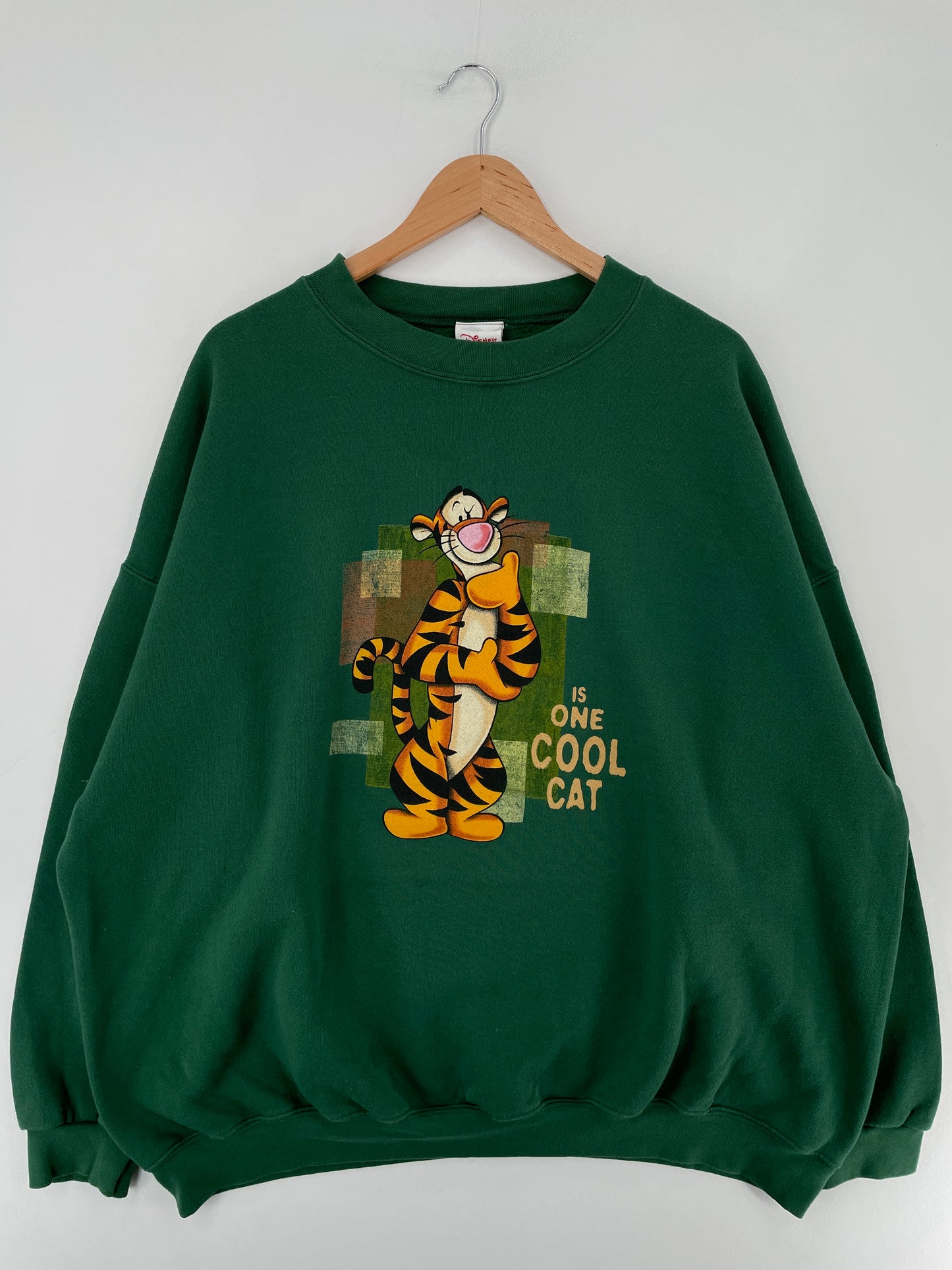 Vintage DISNEY TIGGER Size Approx.XXXL Sweat-Shirt / E6395S