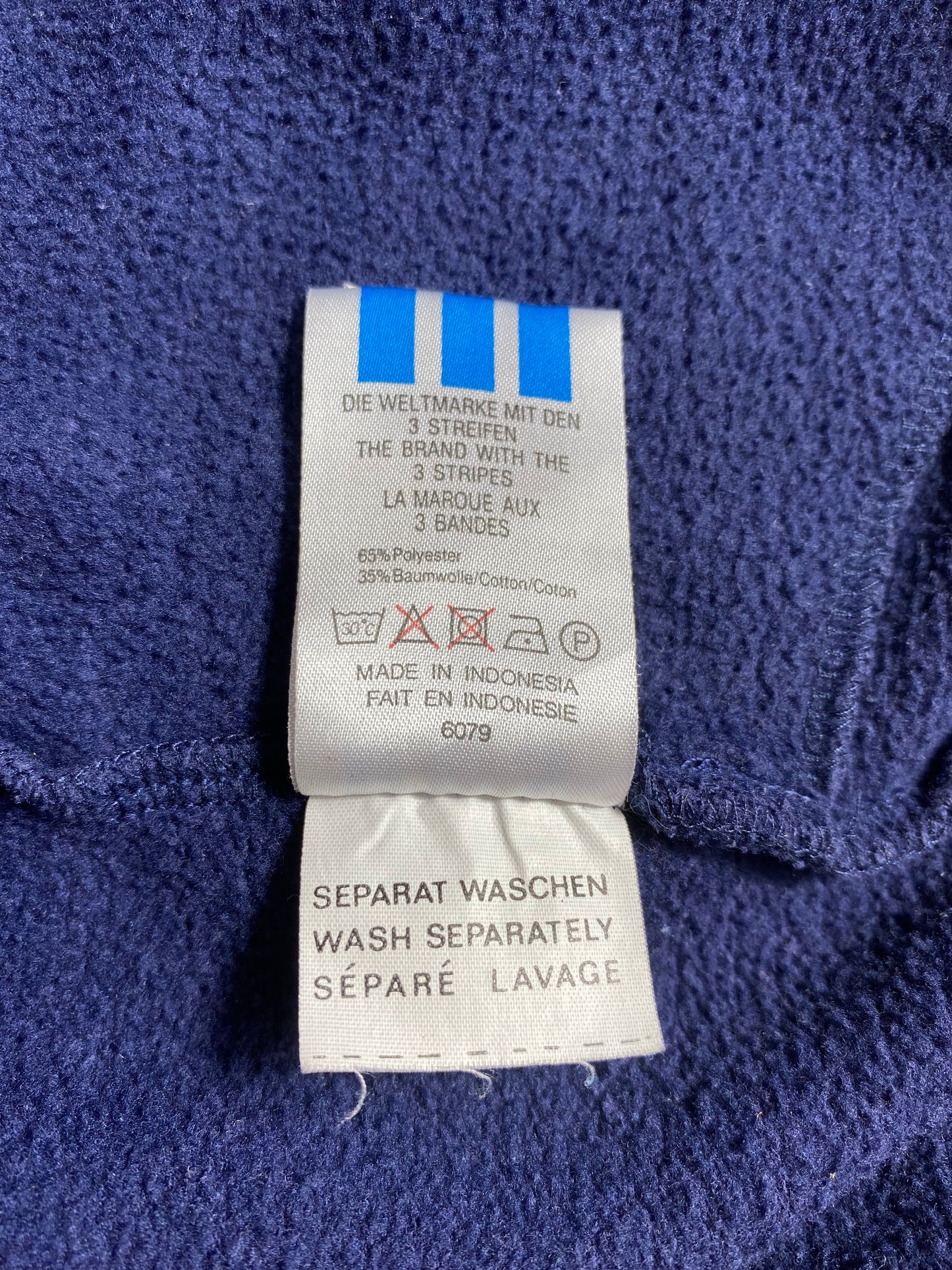 90’s ADIDAS Size XL Hoodie Sweat-shirt/ K7426