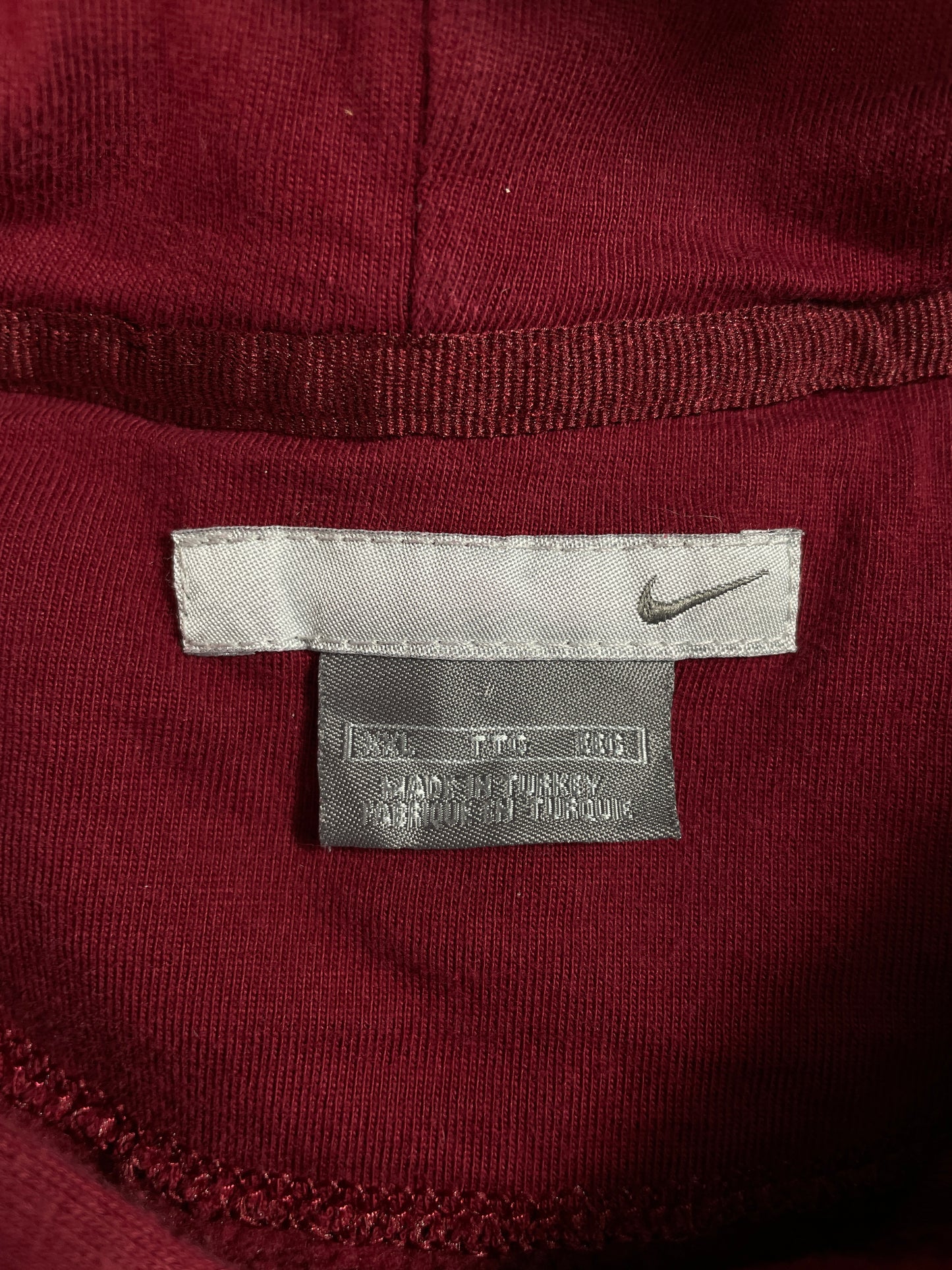 00’ NIKE MINI SWOOSH Size XXL Hoodie Sweat-Shirt / E2932S