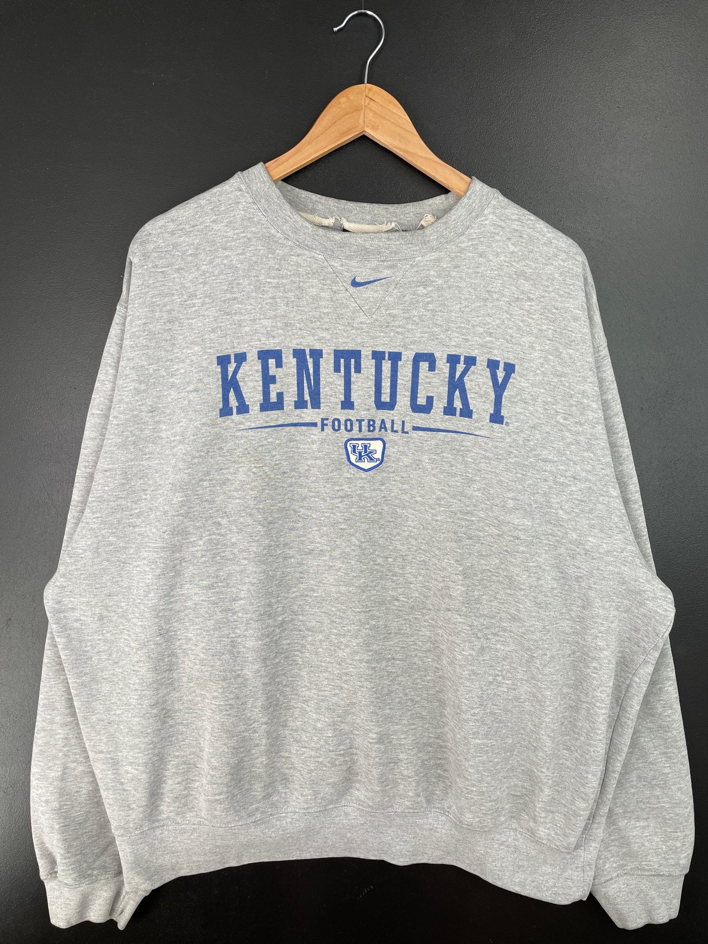 00' NIKE x KENTUCKY Size XL Vintage College Sweat-shirt / A8413