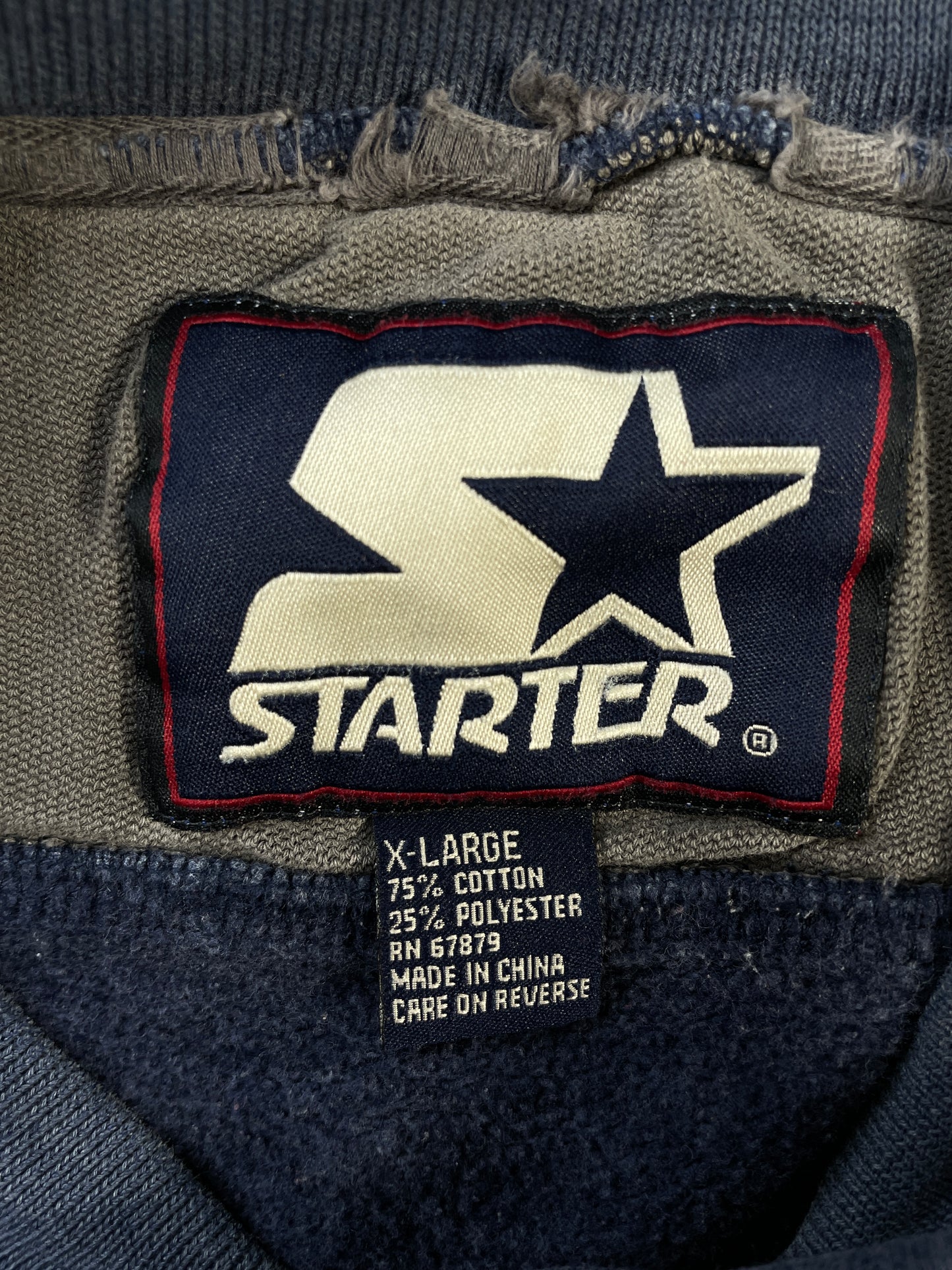 90’s STARTER x DALLAS COWBOYS Size XL NFL Sweat-Shirt / A8449
