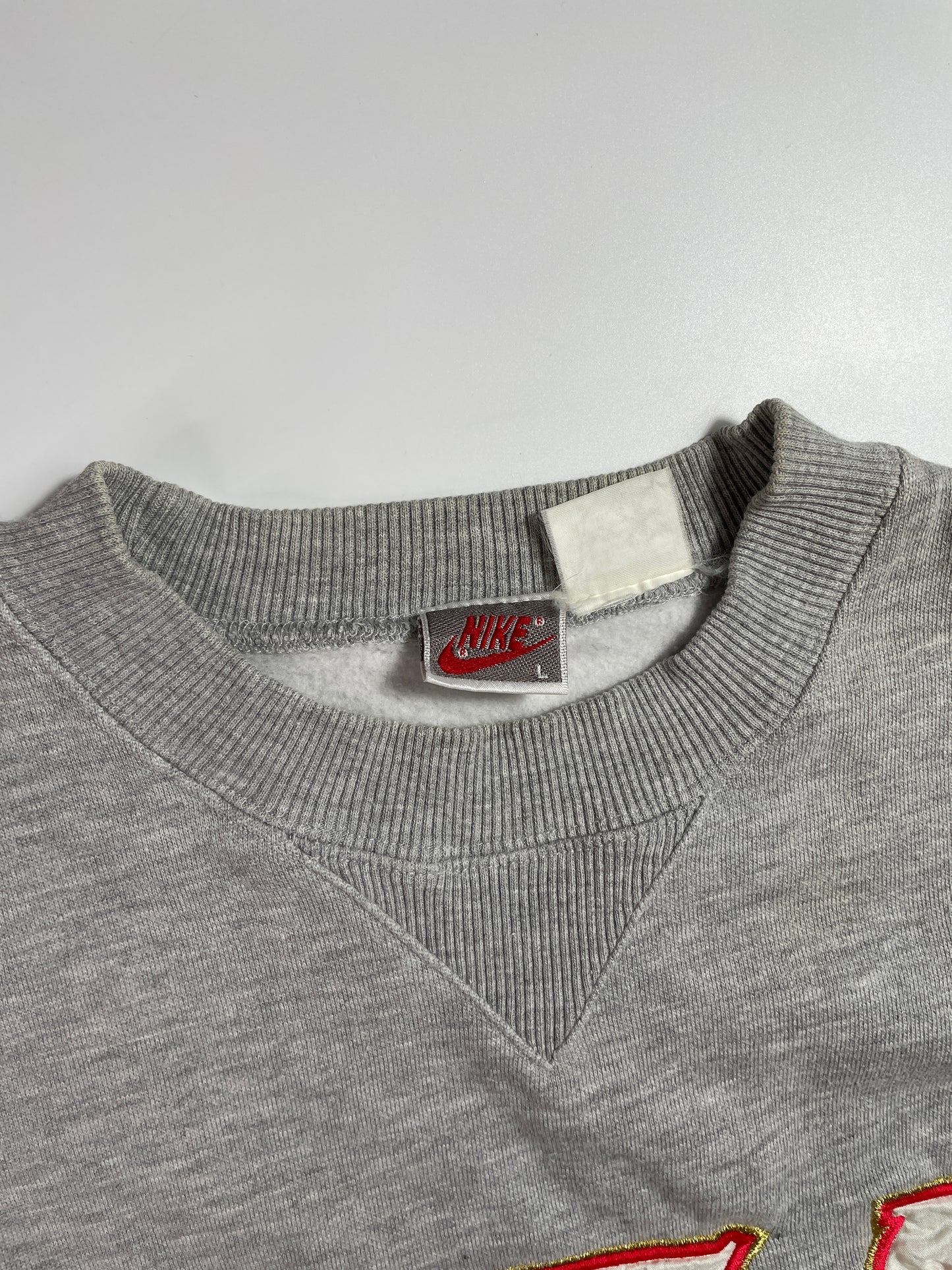 90's NIKE Silver Tag USA Size L Vintage Sweat-shirt / E3195S