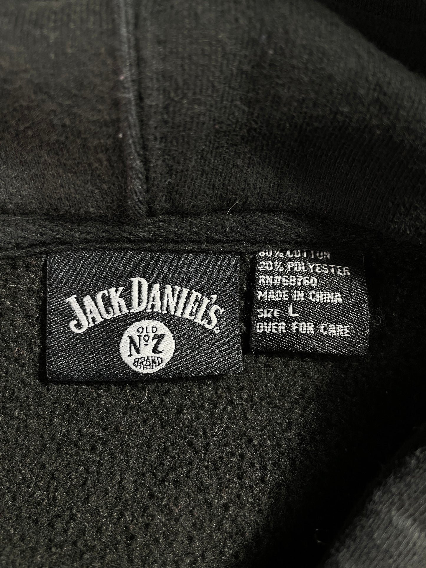 Vintage JACK DANIEL'S Size L Vintage Hoodie Sweat-Shirt / E5005S