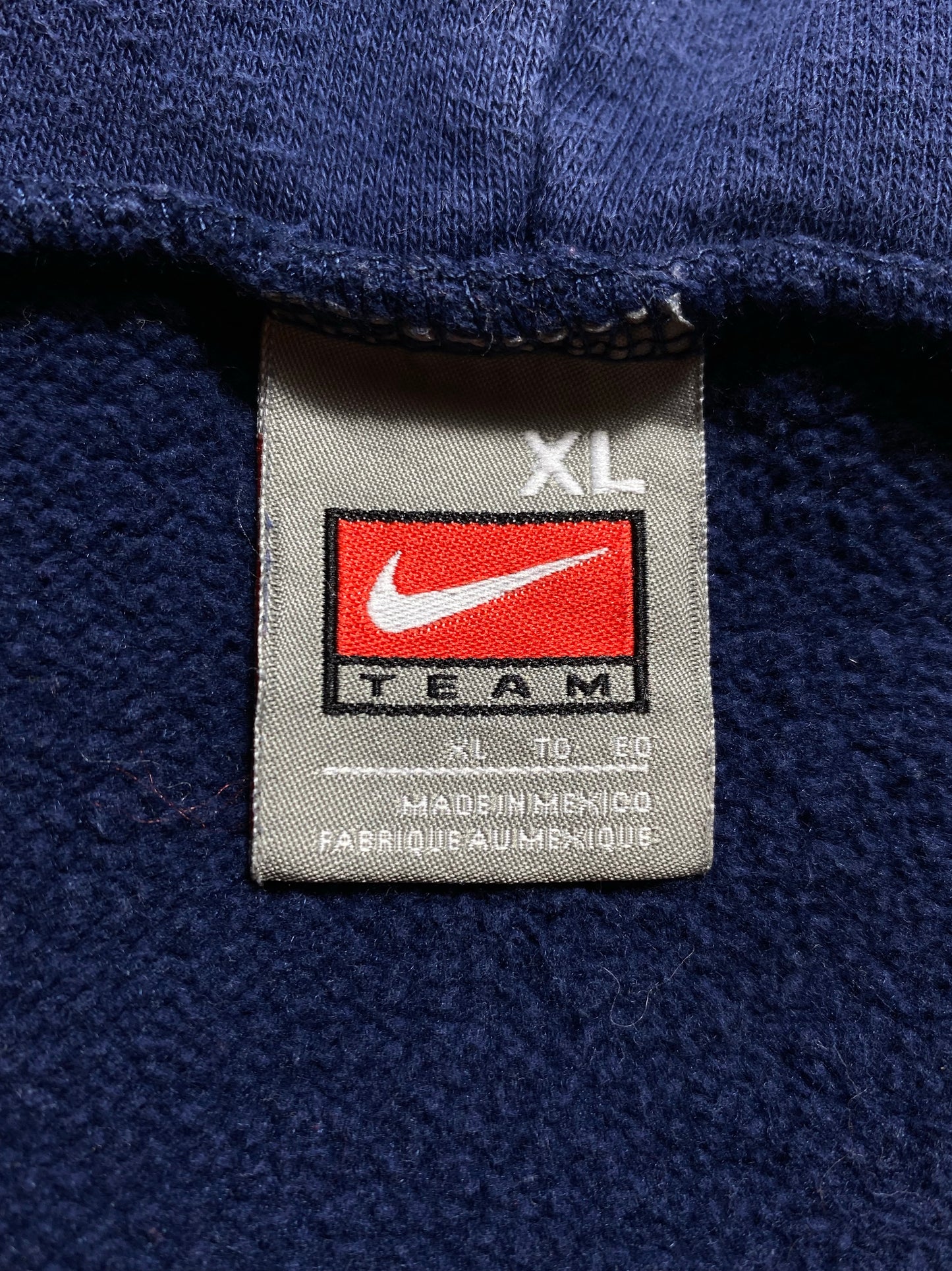 00's NIKE CENTER SWOOSH Size XL Vintage Hoodie Sweat-shirt / K5720