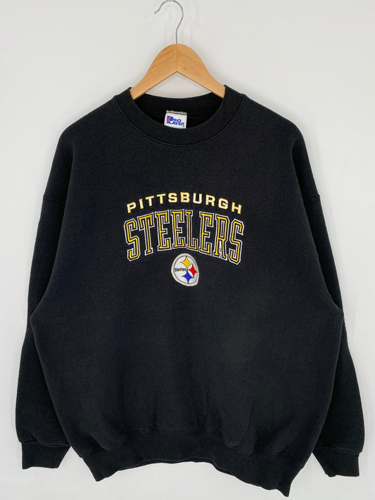 90’s PITTSBURGH STEELERS Size XXL NFL Sweat-Shirts / A7998