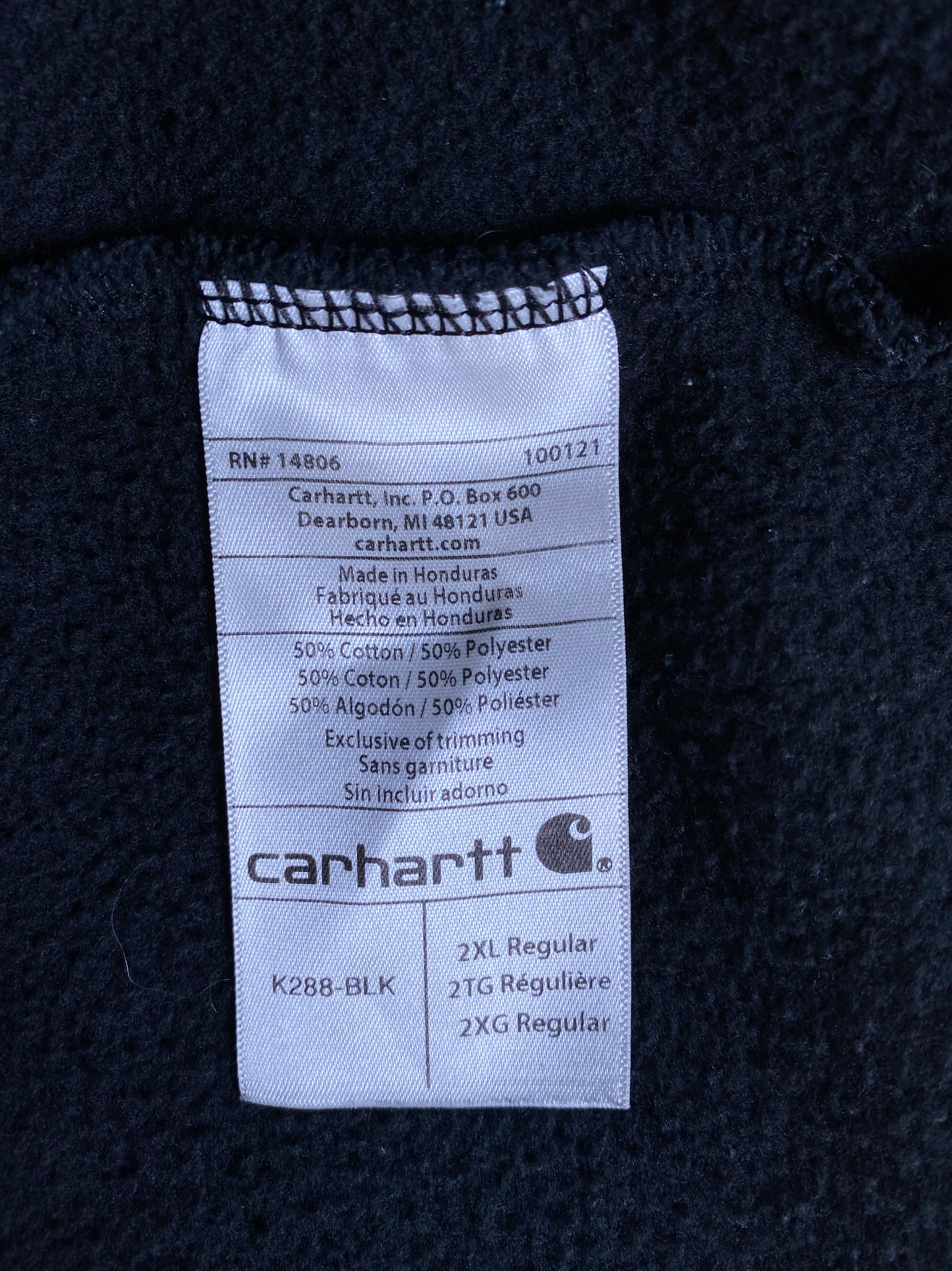 Vintage CARHARTT Size XXL Hoodie Sweat-shirts / A833