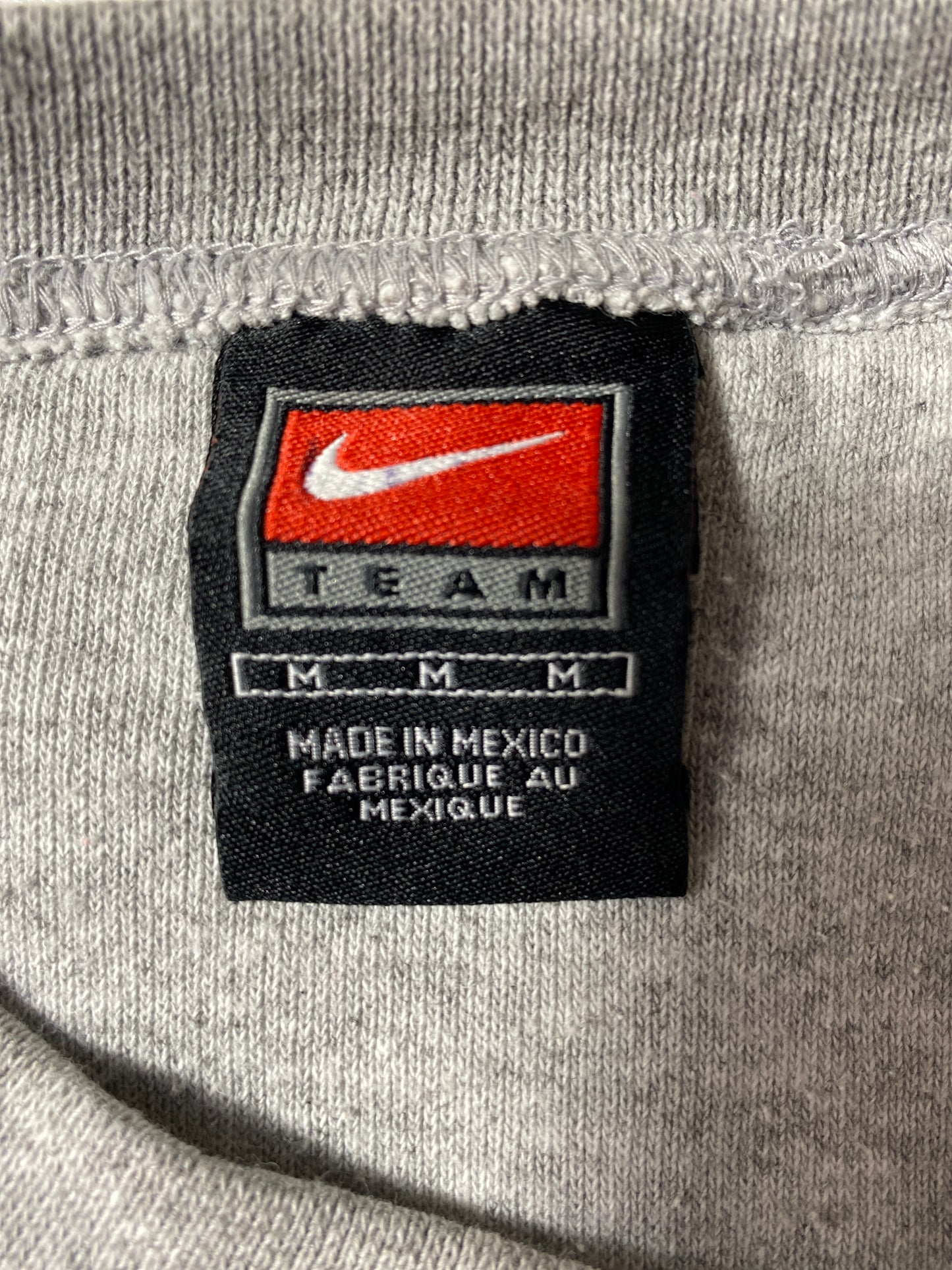 00' NIKE MONTCLAIR STATE UNIVERSITY Size M Vintage Sweat-Shirt / K3386