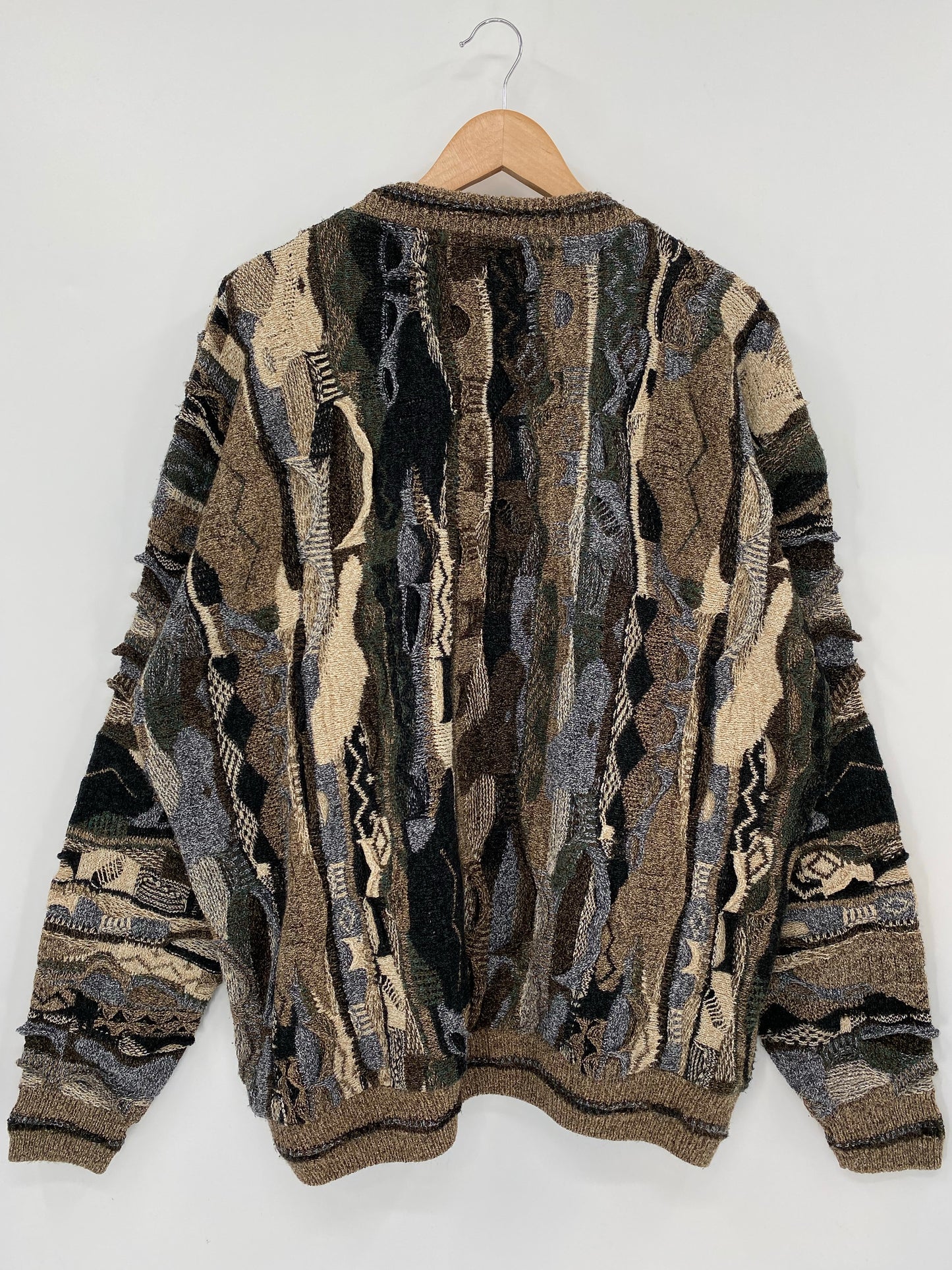 Vintage 3D COOGI- Style Size XXL Knit Sweater / K6996