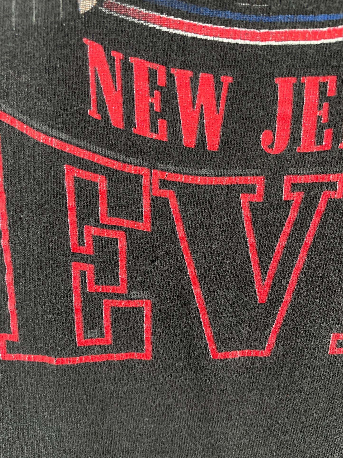 1995 STARTER x NEW JERSEY DEVILS Size XL Vintage NHL T-Shirt / A3852