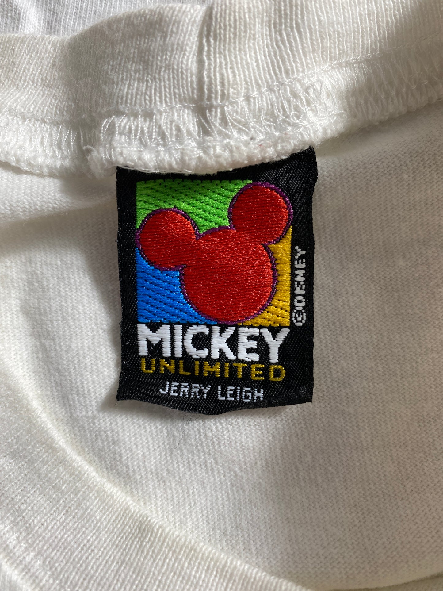 90’s DISNEY MICKEY AND MINNIE Approx. Size M Vintage T-Shirt / K2334