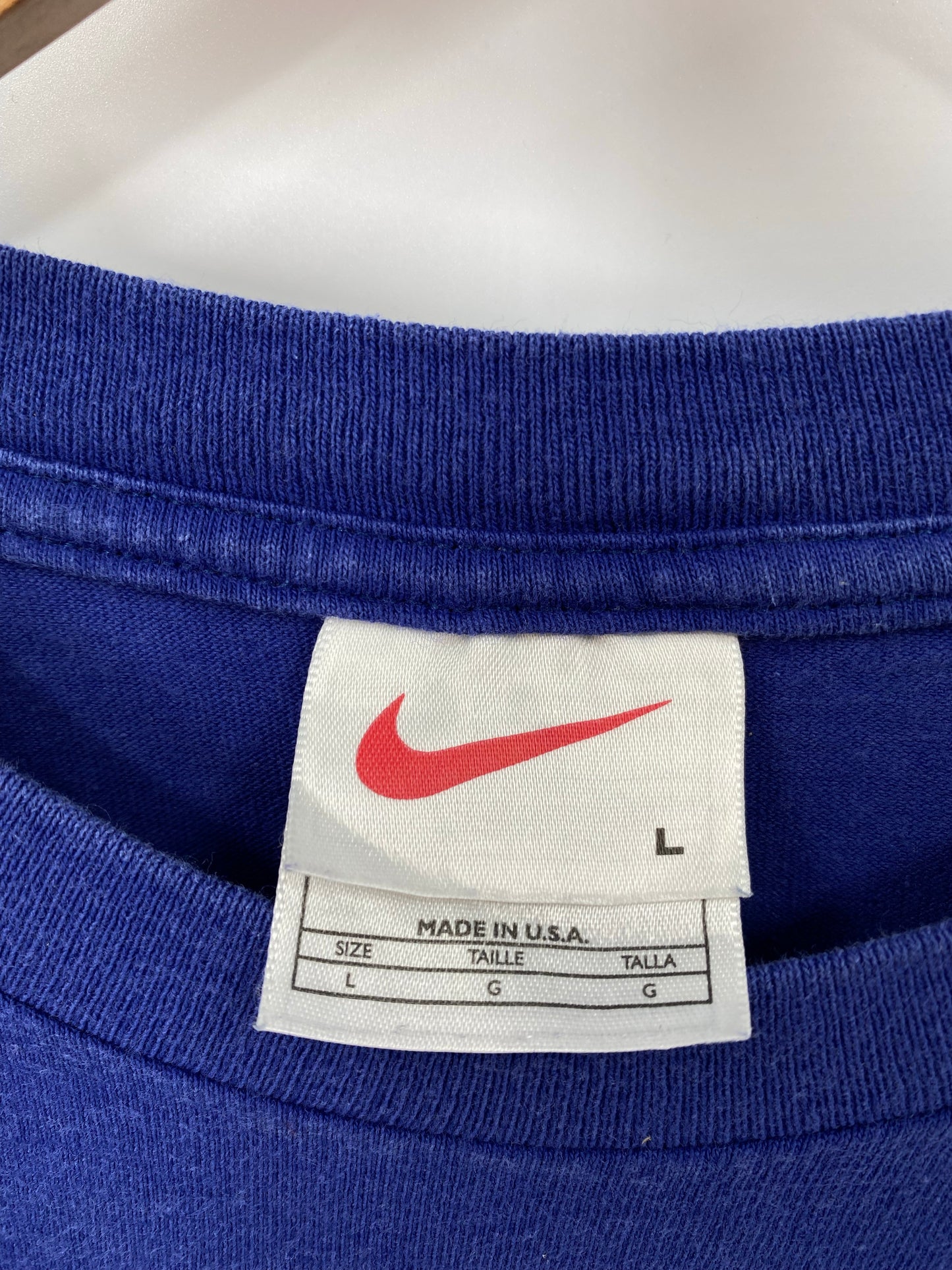 90's NIKE MINI SWOOSH Size L Vintage T-Shirt / K4332