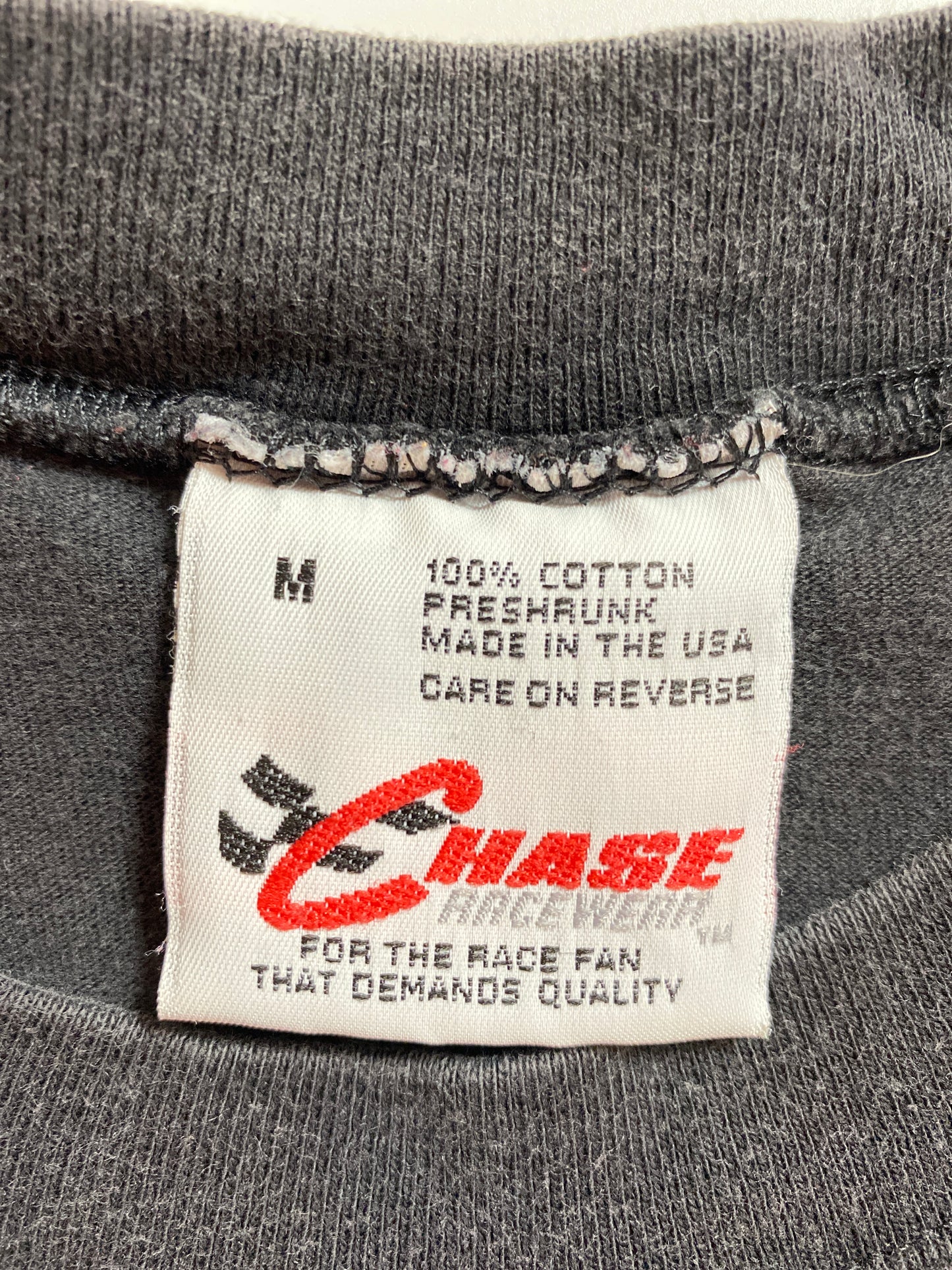 00’ 700 CHARGING HORSES Made in USA Size M Vintage Racing T-shirt / 9400