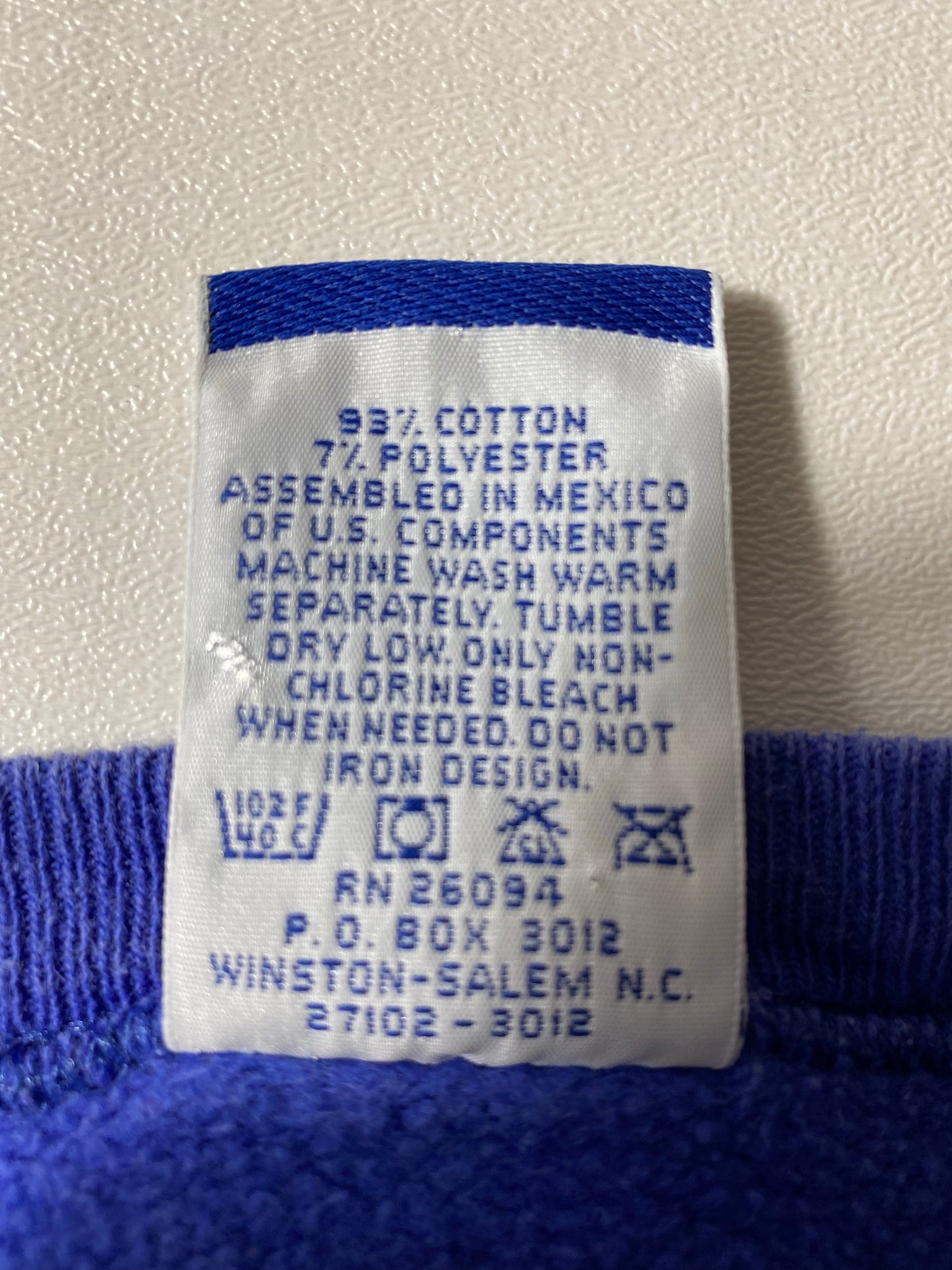 90's CHAMPION x KANSAS JAYHAWKS Size XL Vintage College Sweat-shirt / K6396