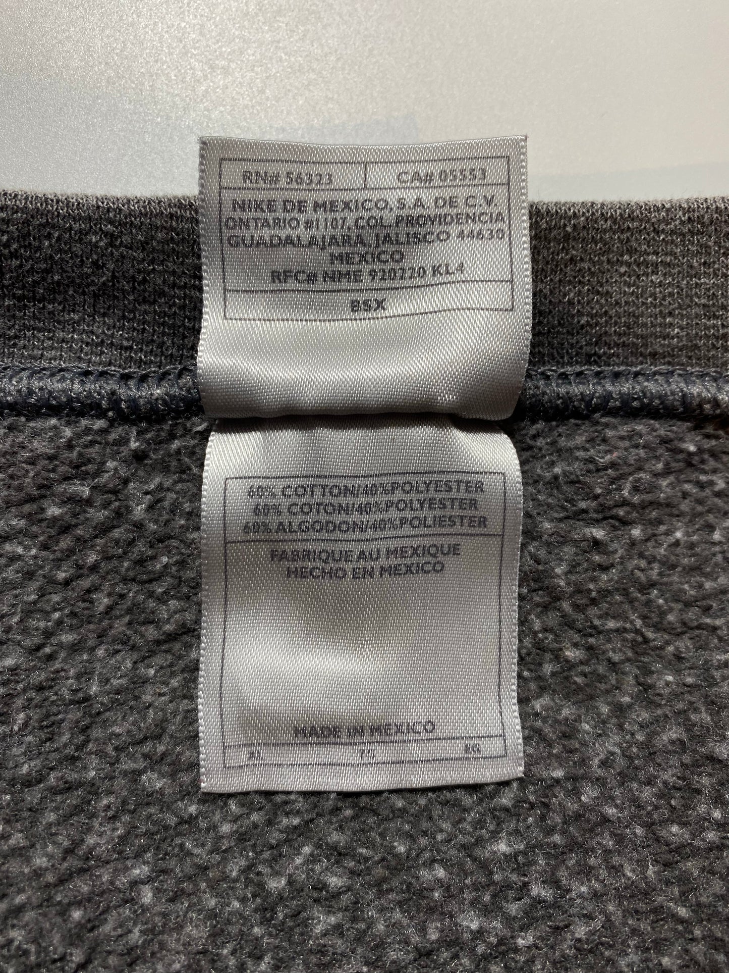 90’s NIKE MINI SWOOSH Size XL Vintage Sweat-shirt/ K5303