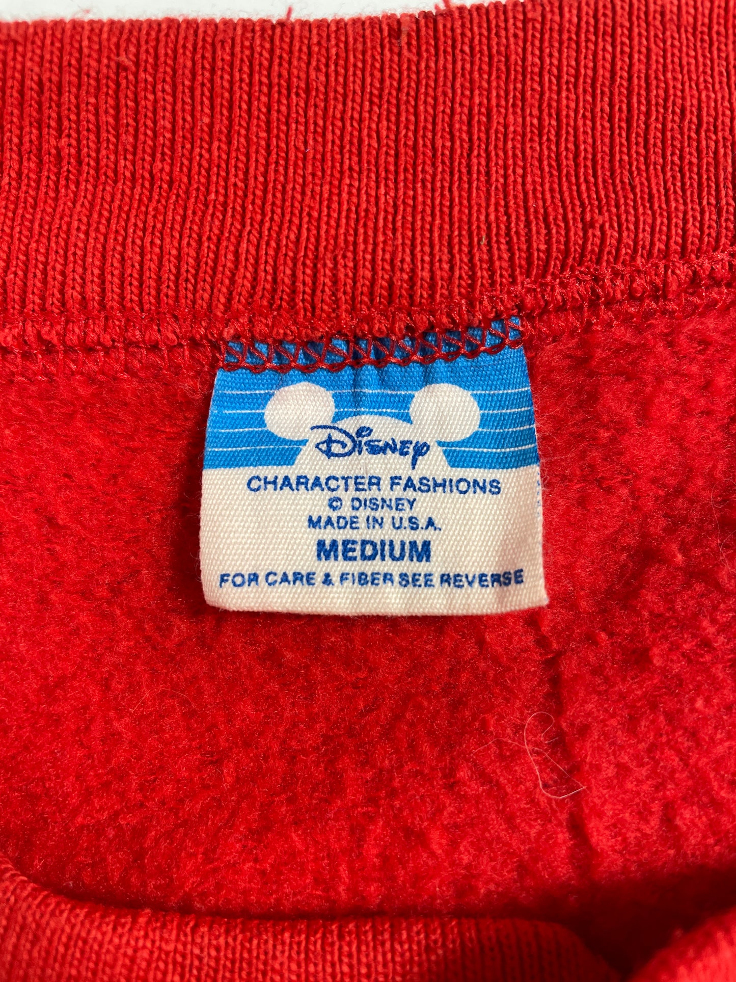 80's DISNEY MICKEY Made in USA Size M Vintage Sweat-Shirt / G5035S