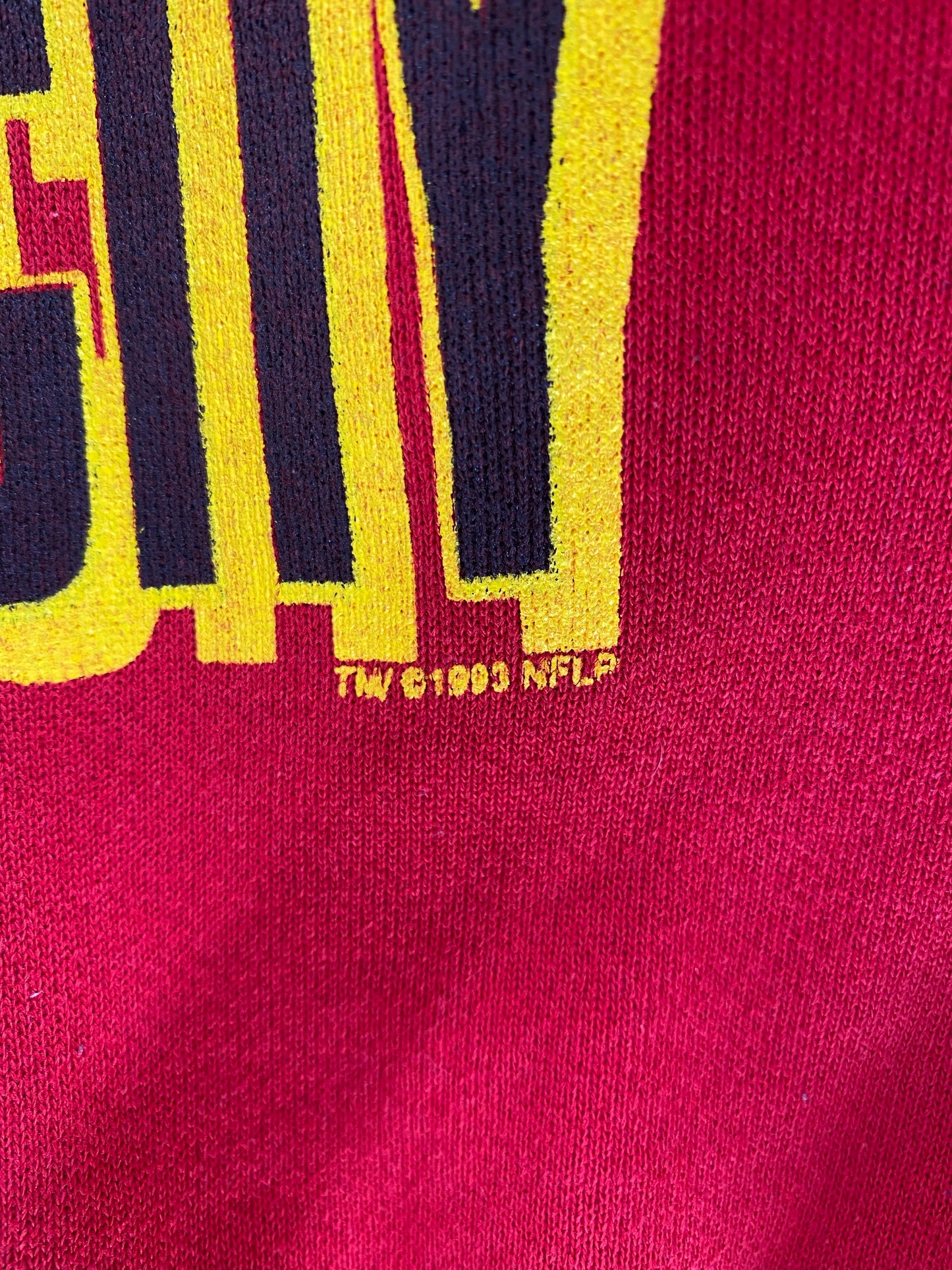 1993 KANSAS CITY CHIEFS Size No Tag (Approx.L) Vintage NFL Sweat shirt / K4696