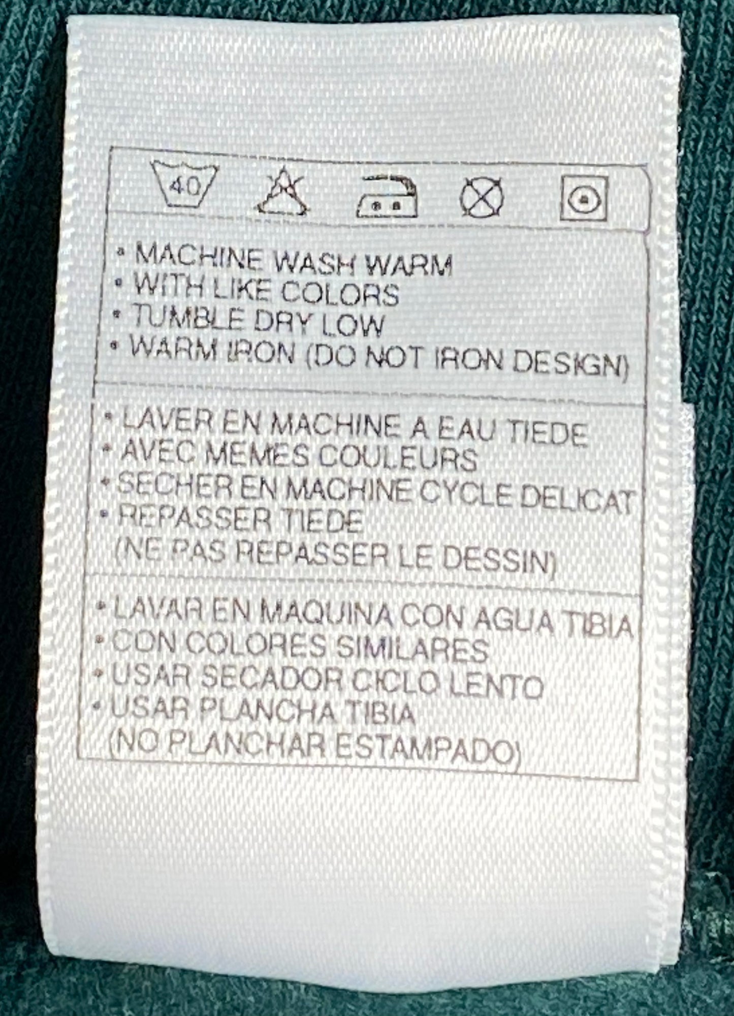 90' Nike Mini Swoosh Vintage Made in USA Sweat-Shirt / 4580