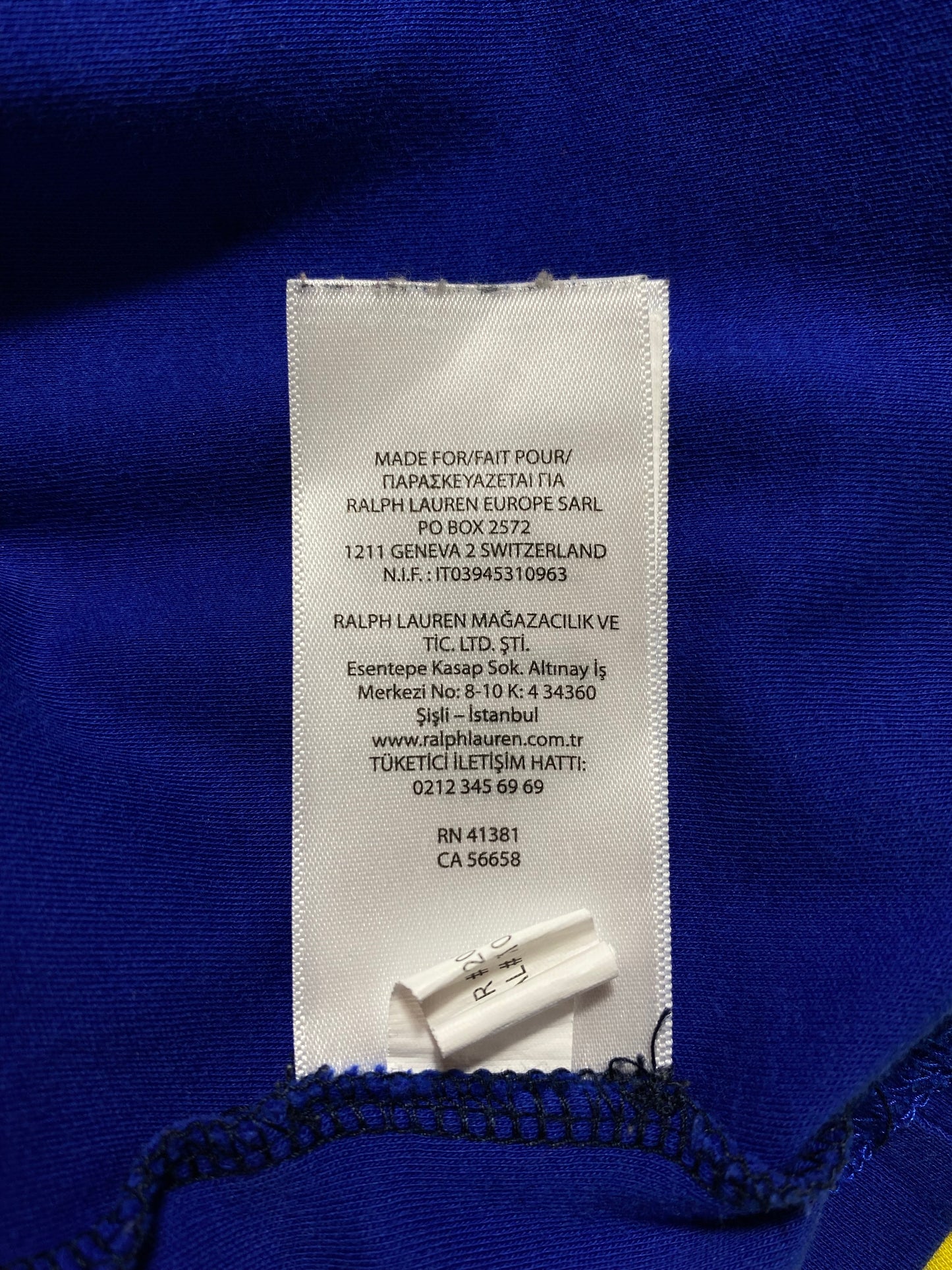 Vintage POLO RALPH LAUREN Size M Long Sleeve T -shirt / K9327