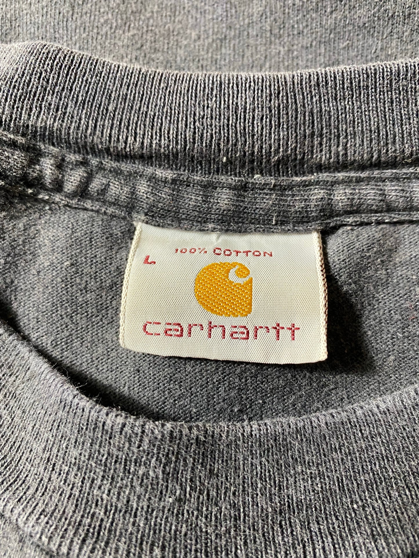Vintage CARHARTT Made in USA Size L T-Shirts / K4399