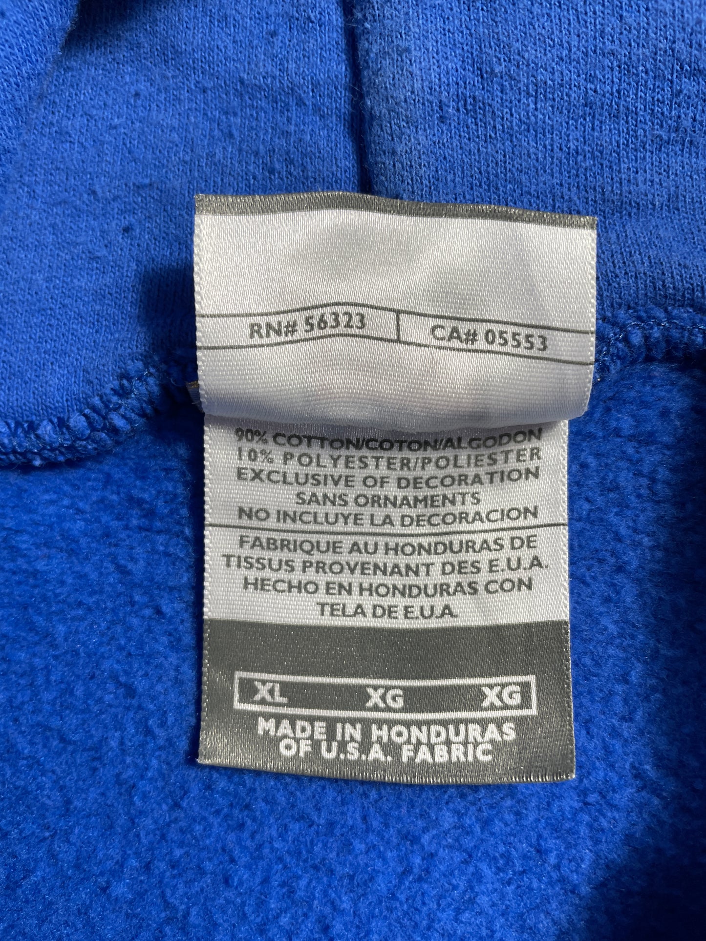 00' NIKE x CUBS Size XL Vintage MLB Hoodie Sweat-Shirt / A9212
