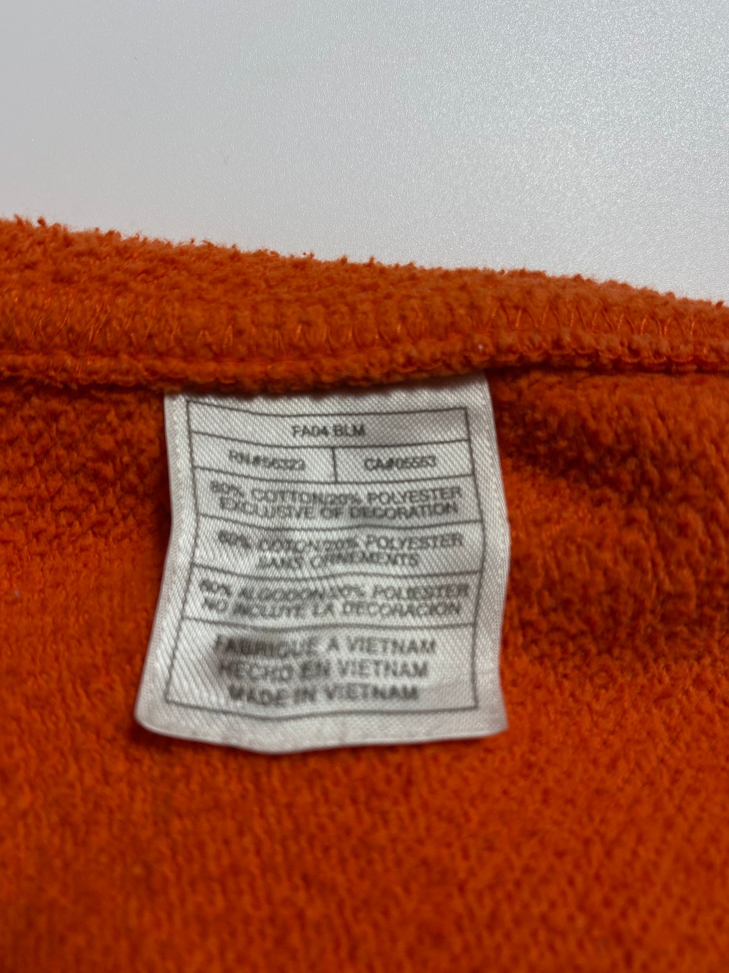 00' NIKE UNIVERSITY OF MIAMI Size XL Vintage College Hoodie Sweat-Shirts/ K9833