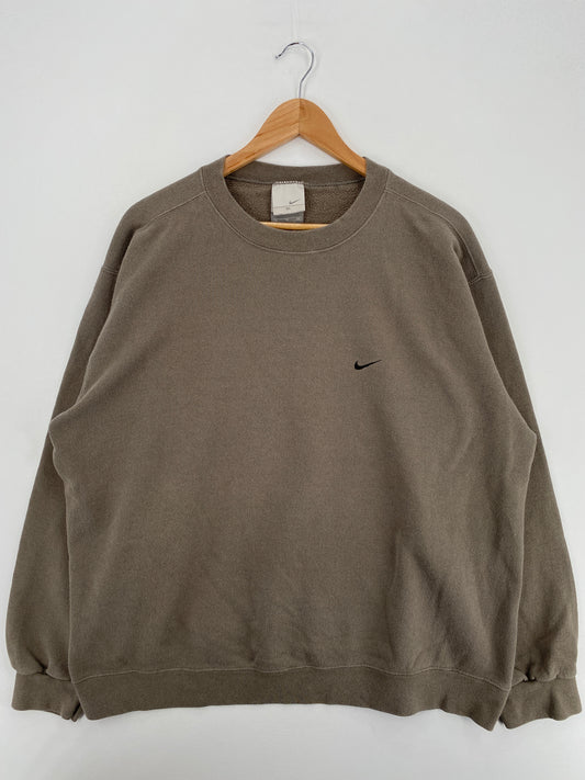 90’s NIKE MINI SWOOSH Size XL Vintage Sweat-shirt / A6317