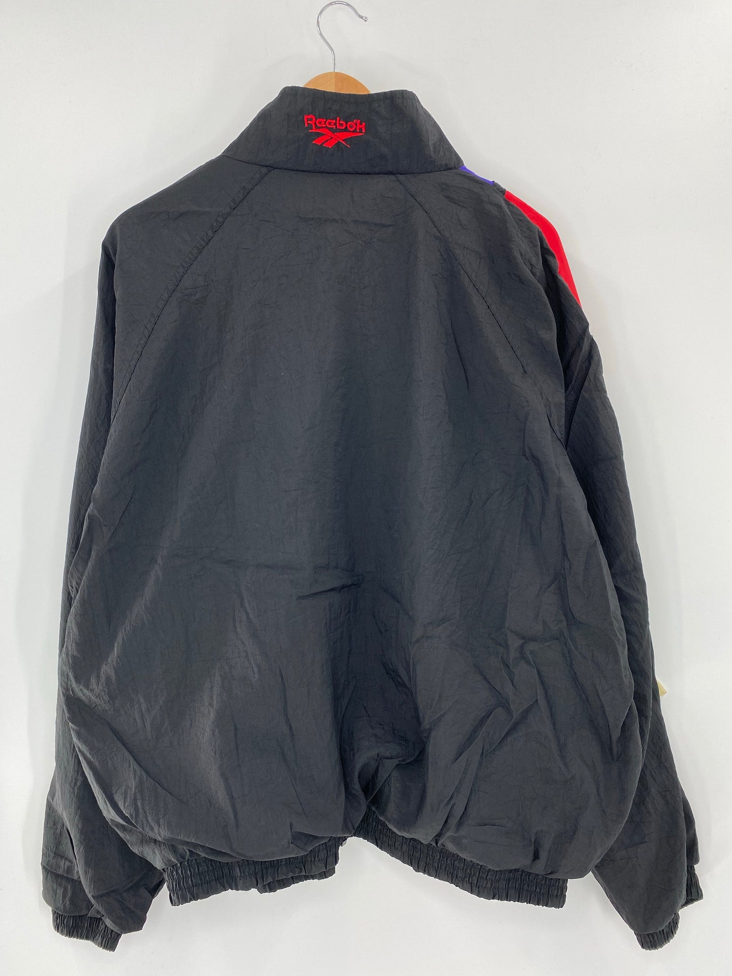 90’s REEBOK Size XL Vintage Zip-up Nylon-Jacket / K5548