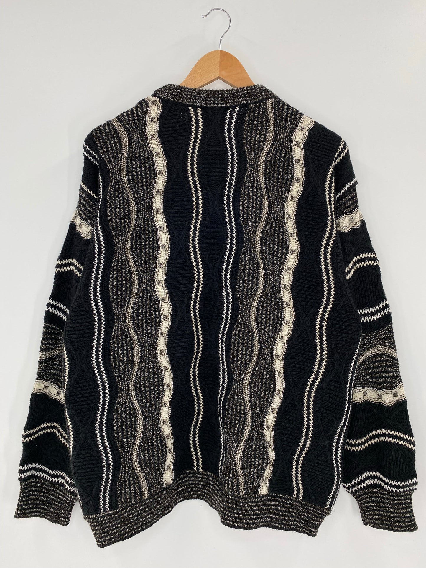 Vintage 3D COOGI- Style Size L Knit Sweater / A7059